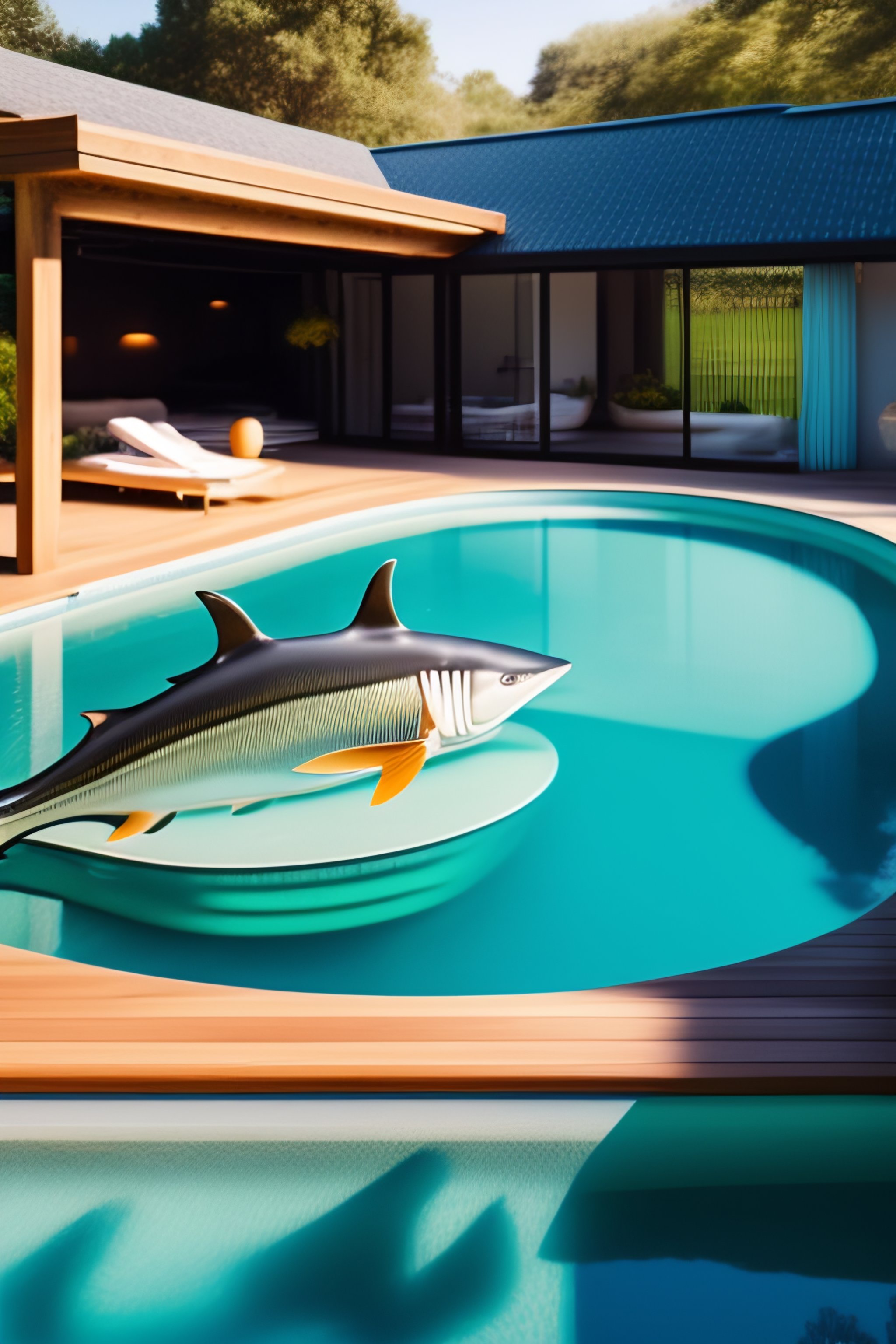 Sharks Are In The Pool