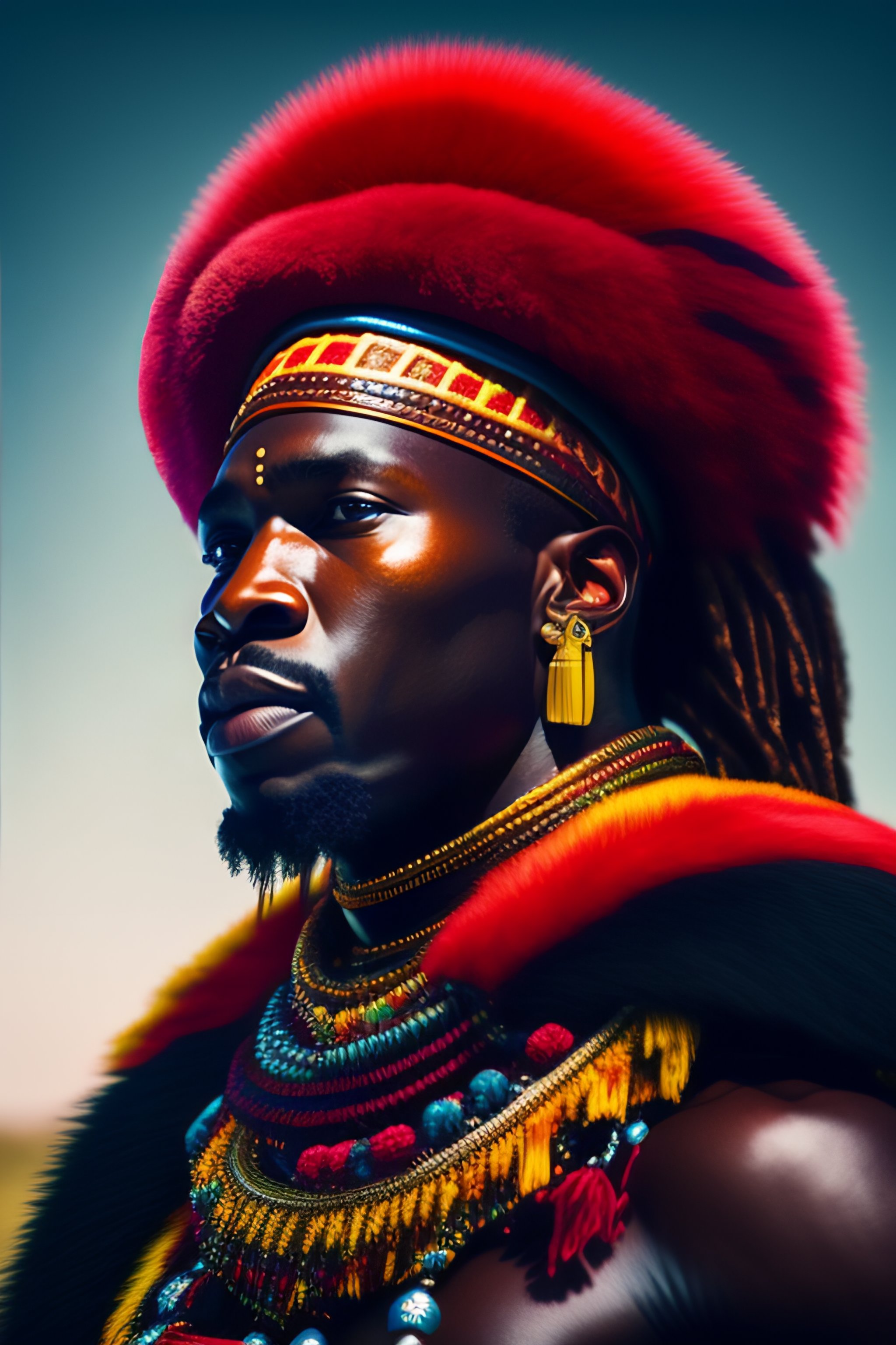 zulu warrior face