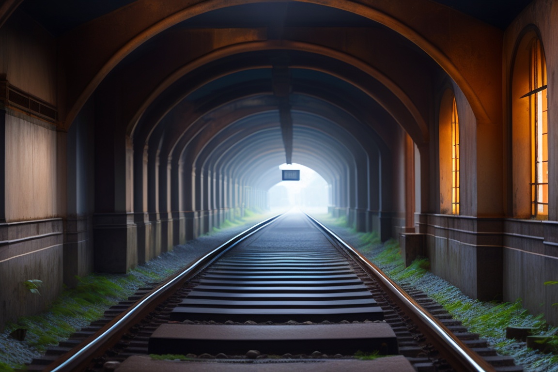 Lexica - As I stepped onto the desolate platform of the abandoned ...