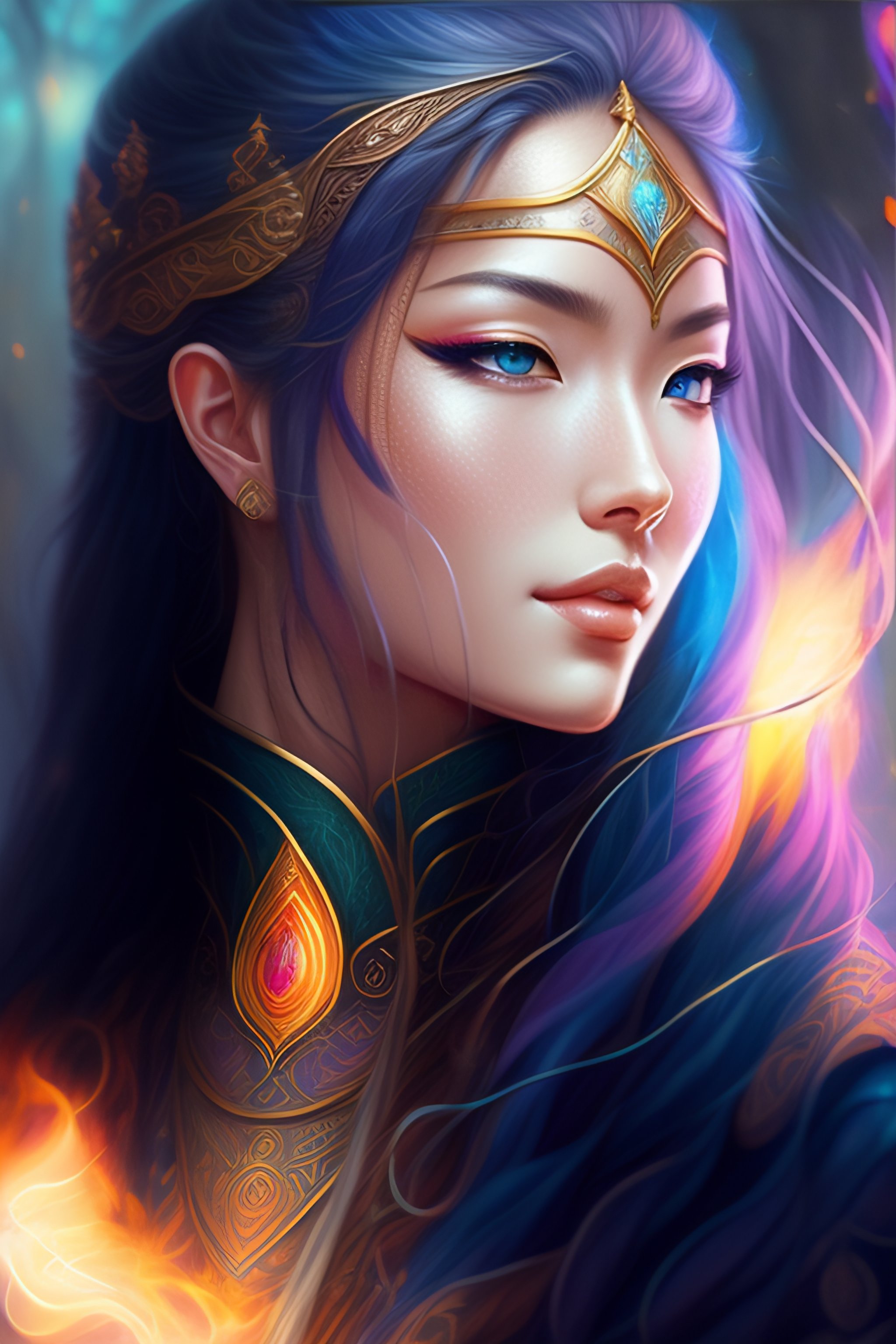 Lexica - Multicolored spellbook, magic, choas, sprightly colors ...