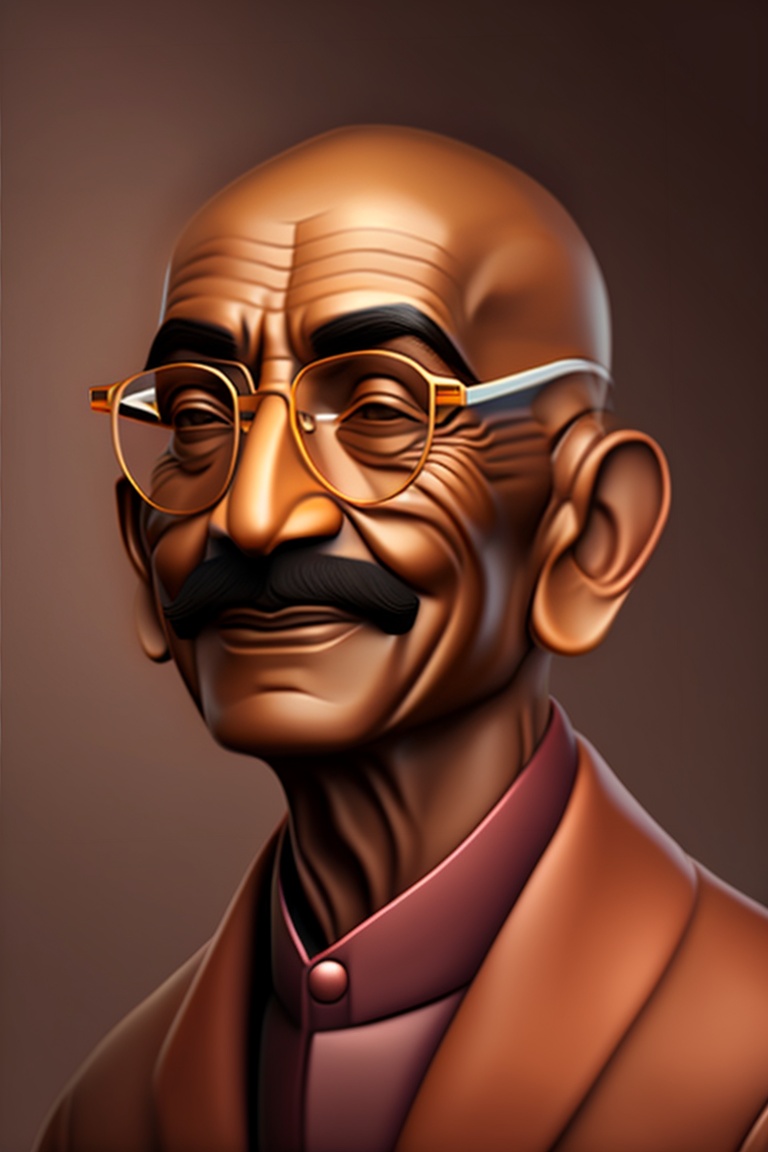 Lexica - Ghandi , front face