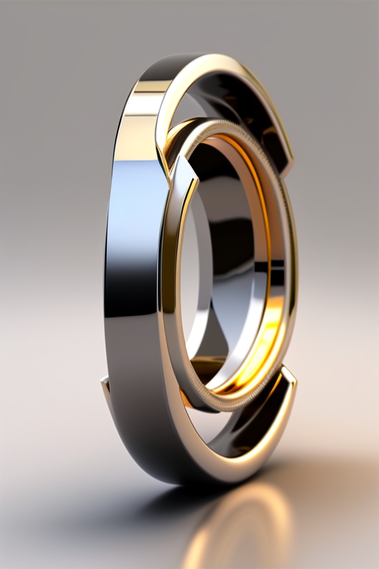 Lexica - Ring ,constructivism, white background