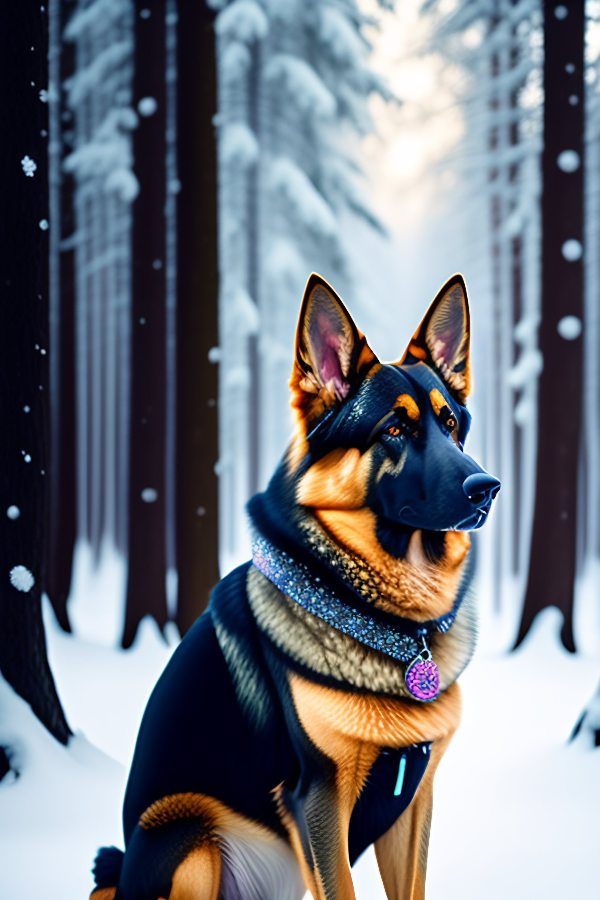 German shepherd outlet winter hat