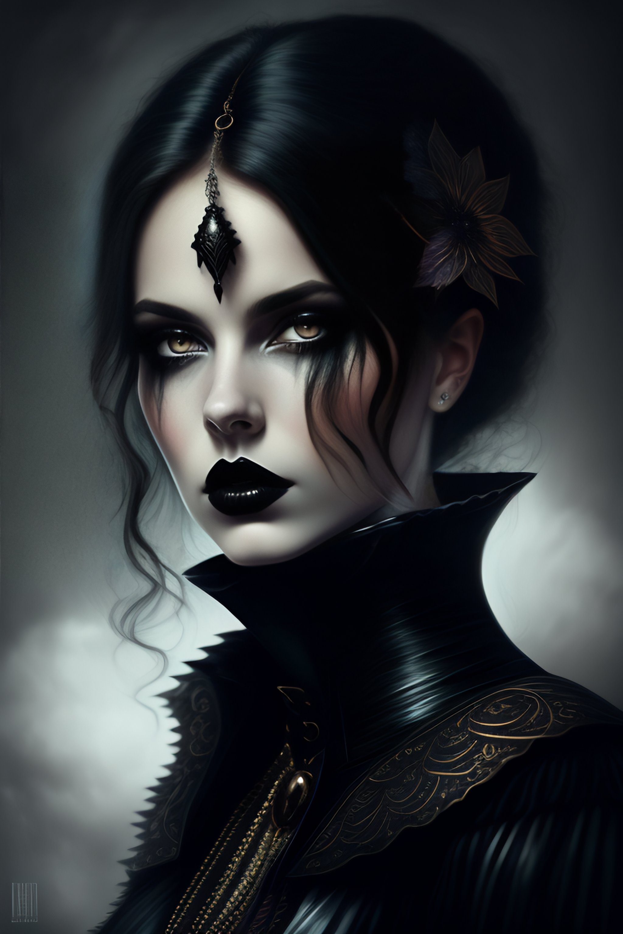 gothic dark painting