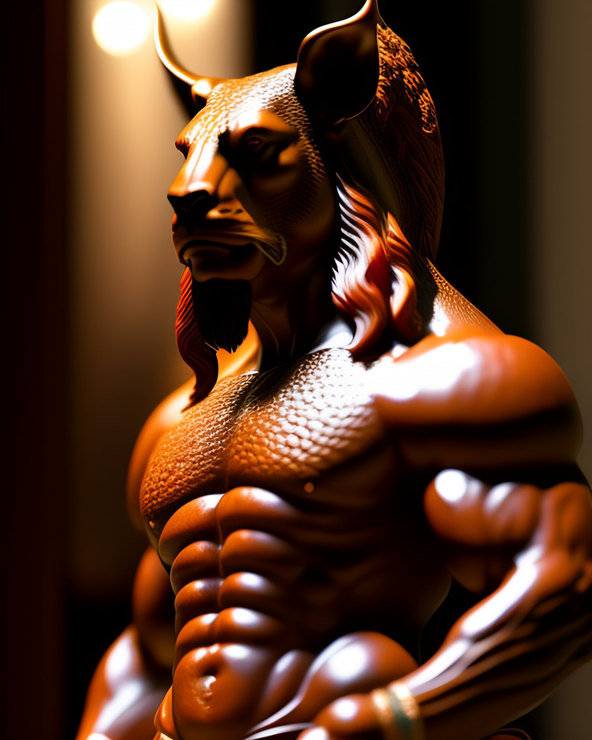 Lexica - Zoomorphe toro and man design highly detailed, sharp focus, 4k ...