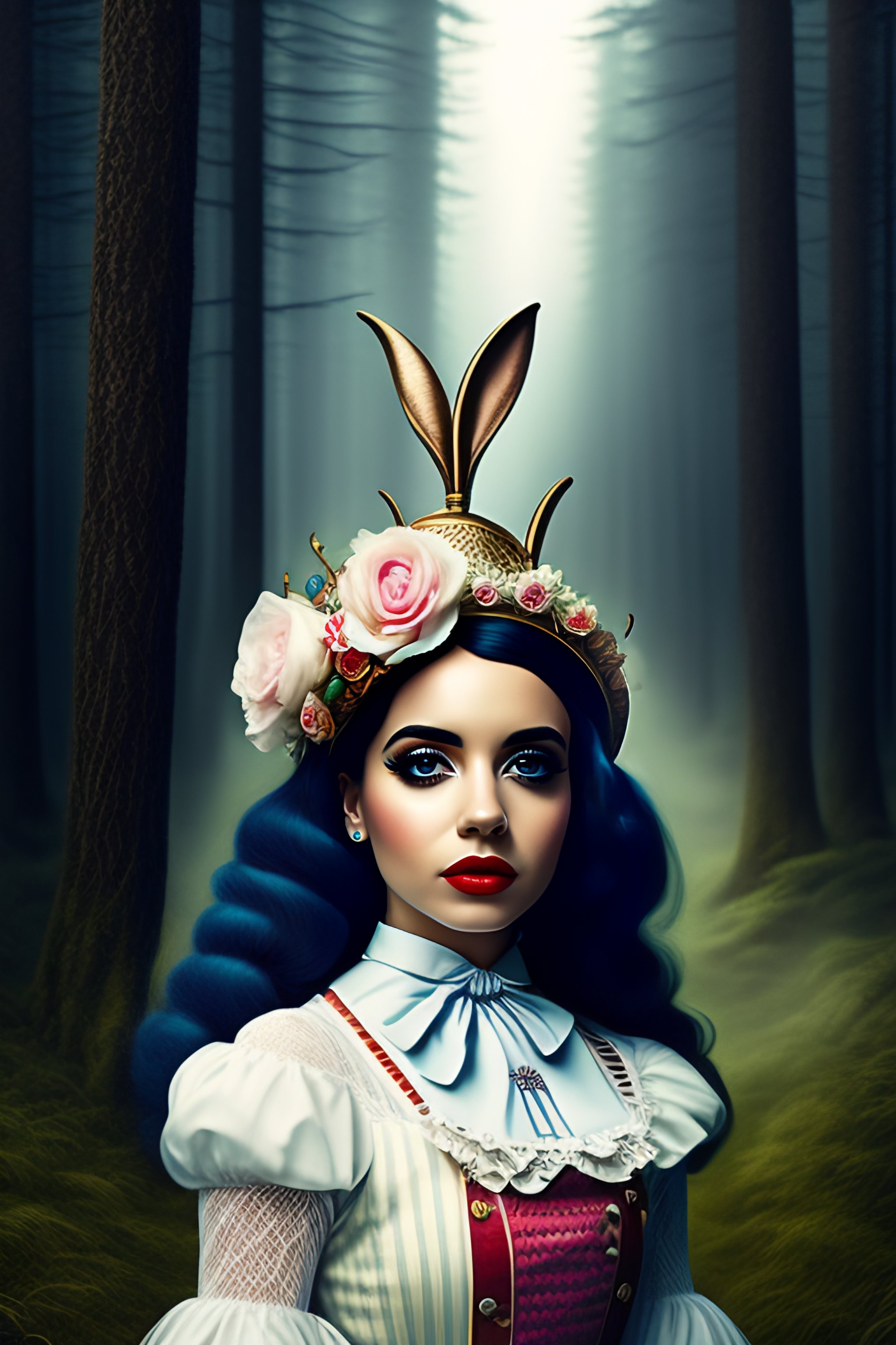 Lexica - Melanie martinez, alice in wonderland, horror, forest, fog ...