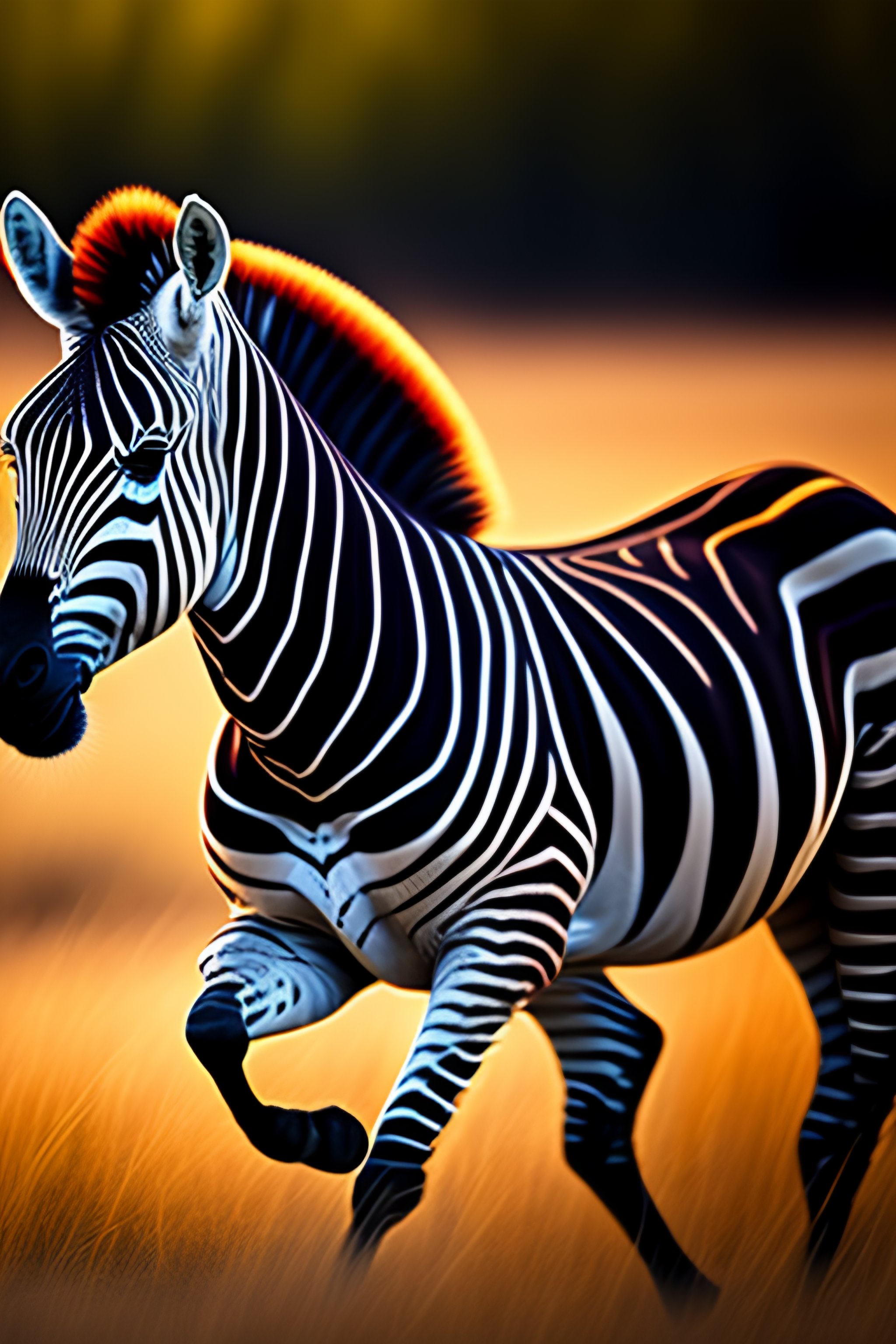 Lexica Dancing zebra