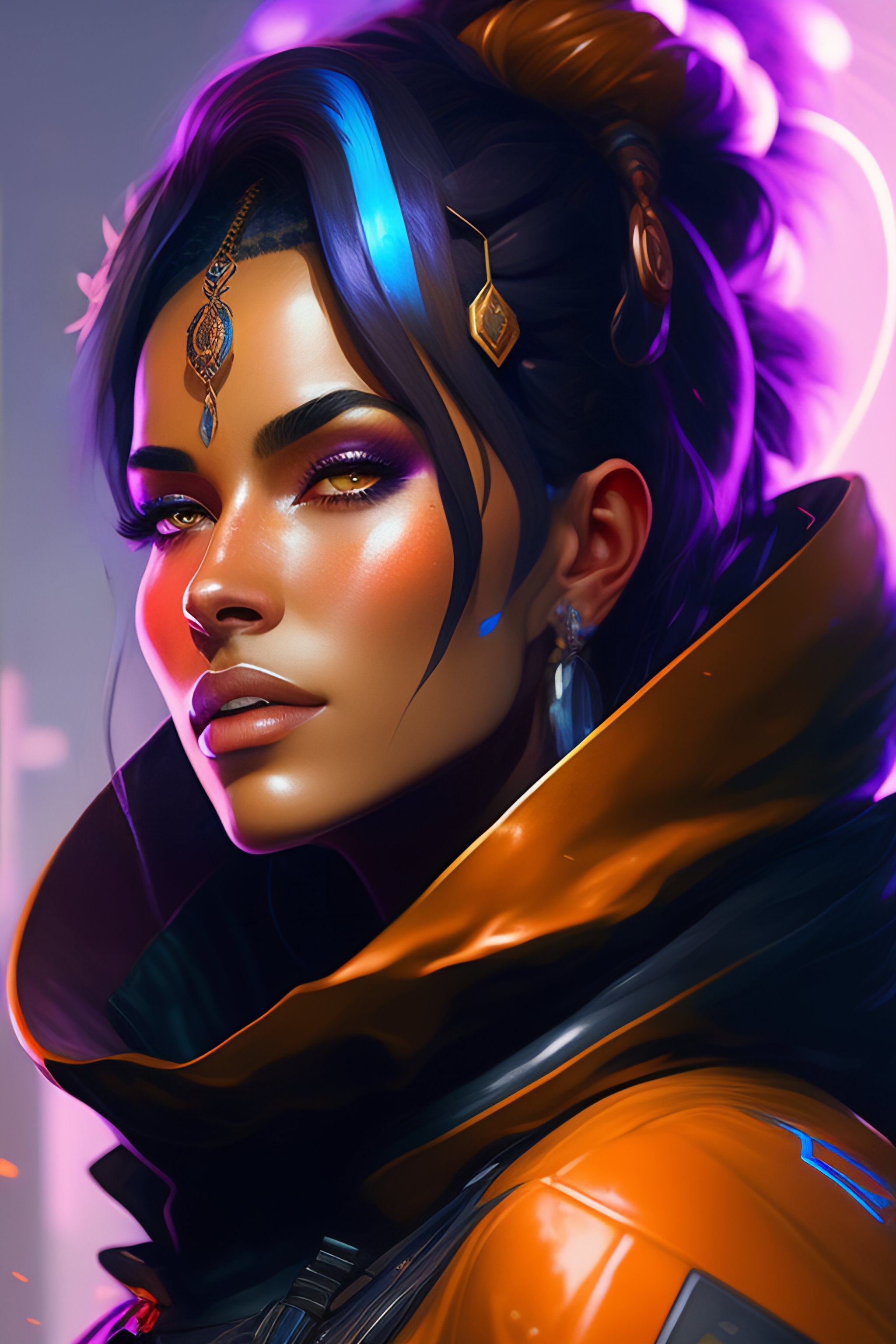 Lexica - Julianbentoula as apex legends character, digital illustration ...