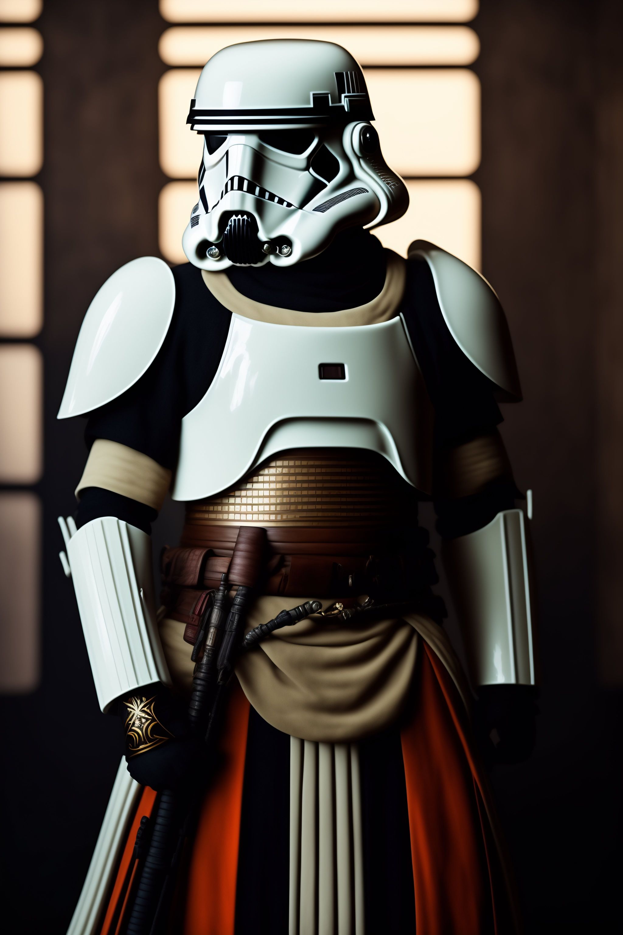 Lexica - A stormtrooper samurai steampunk