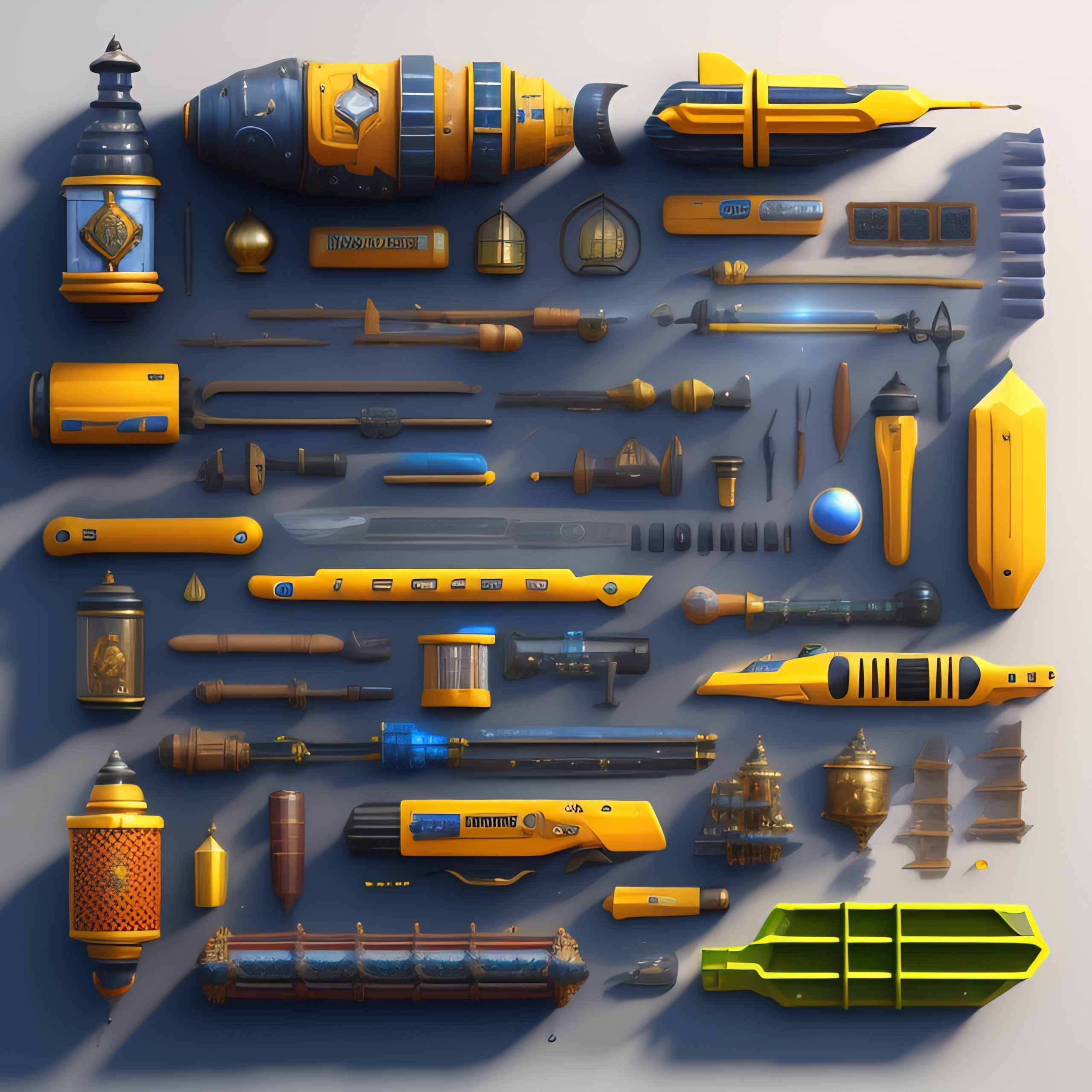 Lexica - Futuristic tools and magical potions, Costumes and props ...