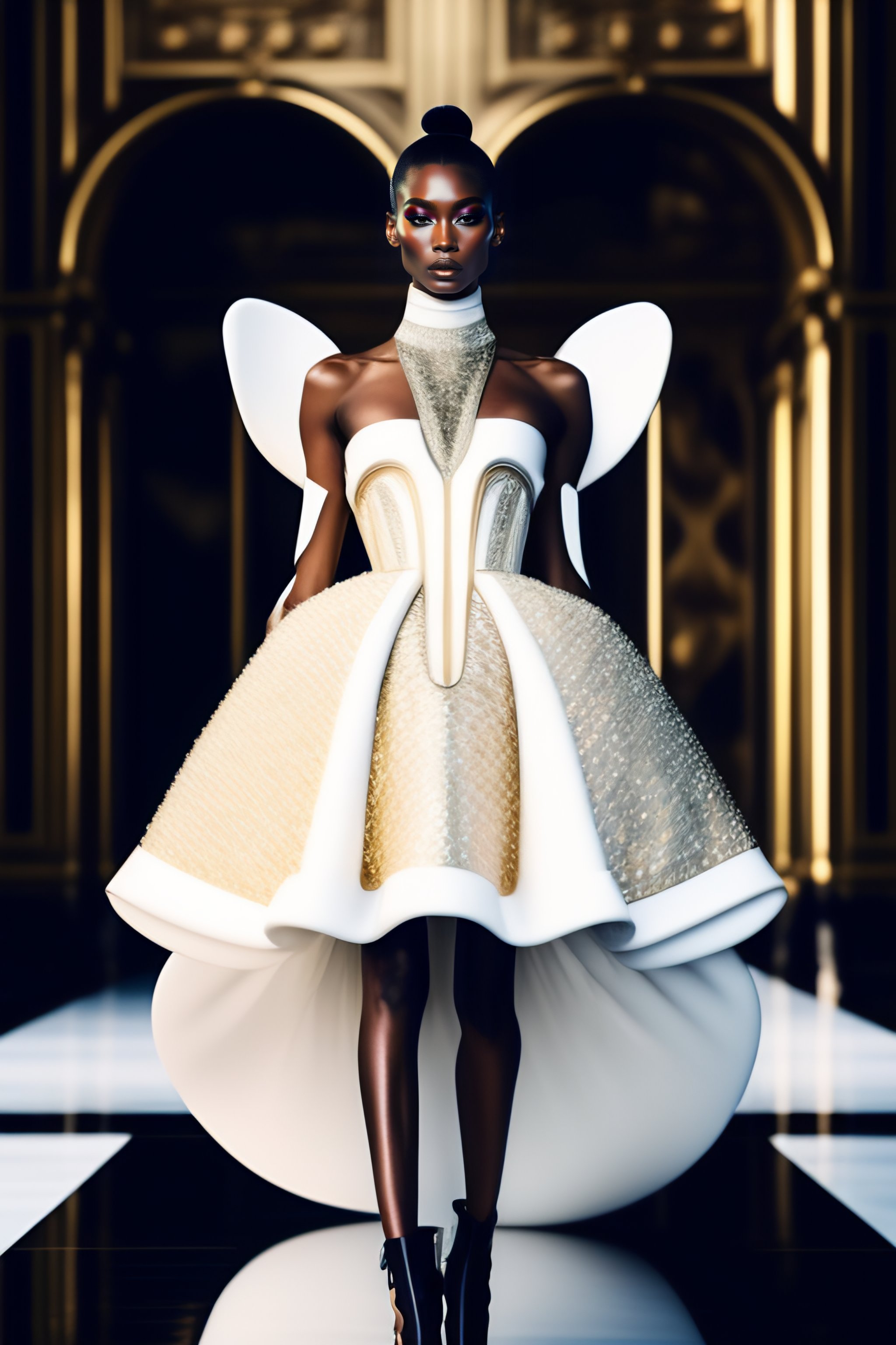 Lexica - futuristic fashion avant-garde couture