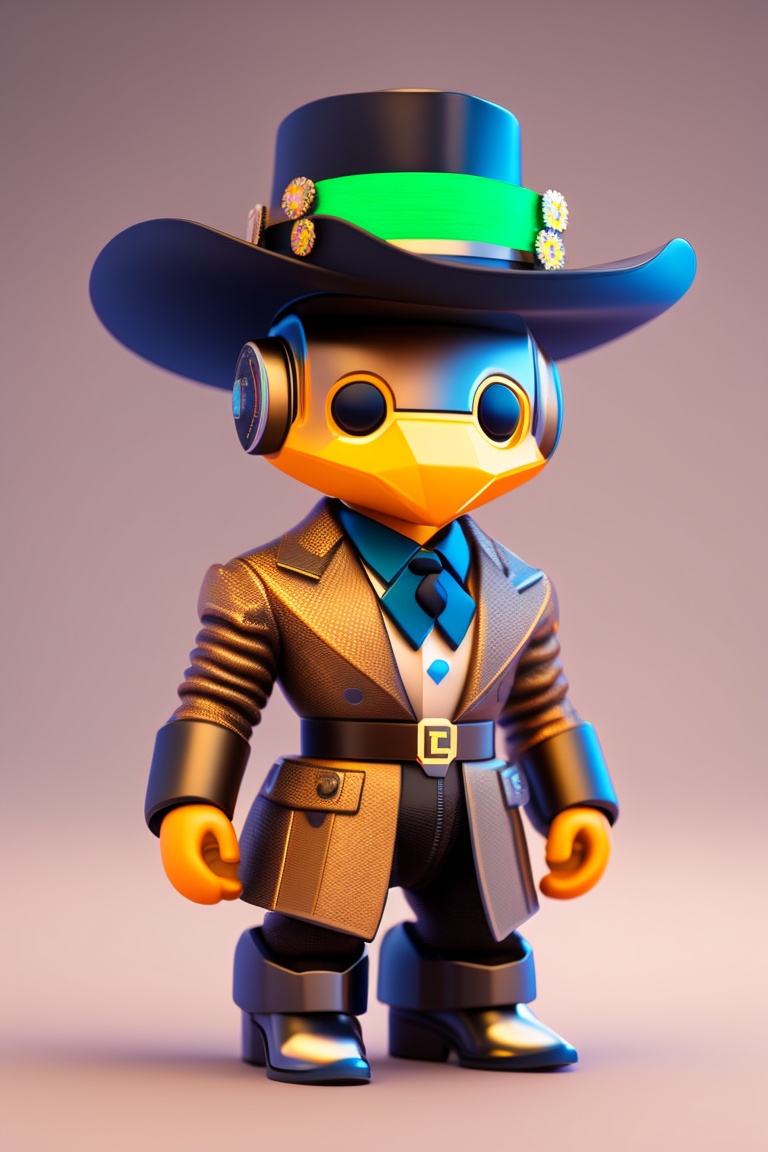 Lexica - Full body front view of cute poker Cowboy robot Each ...