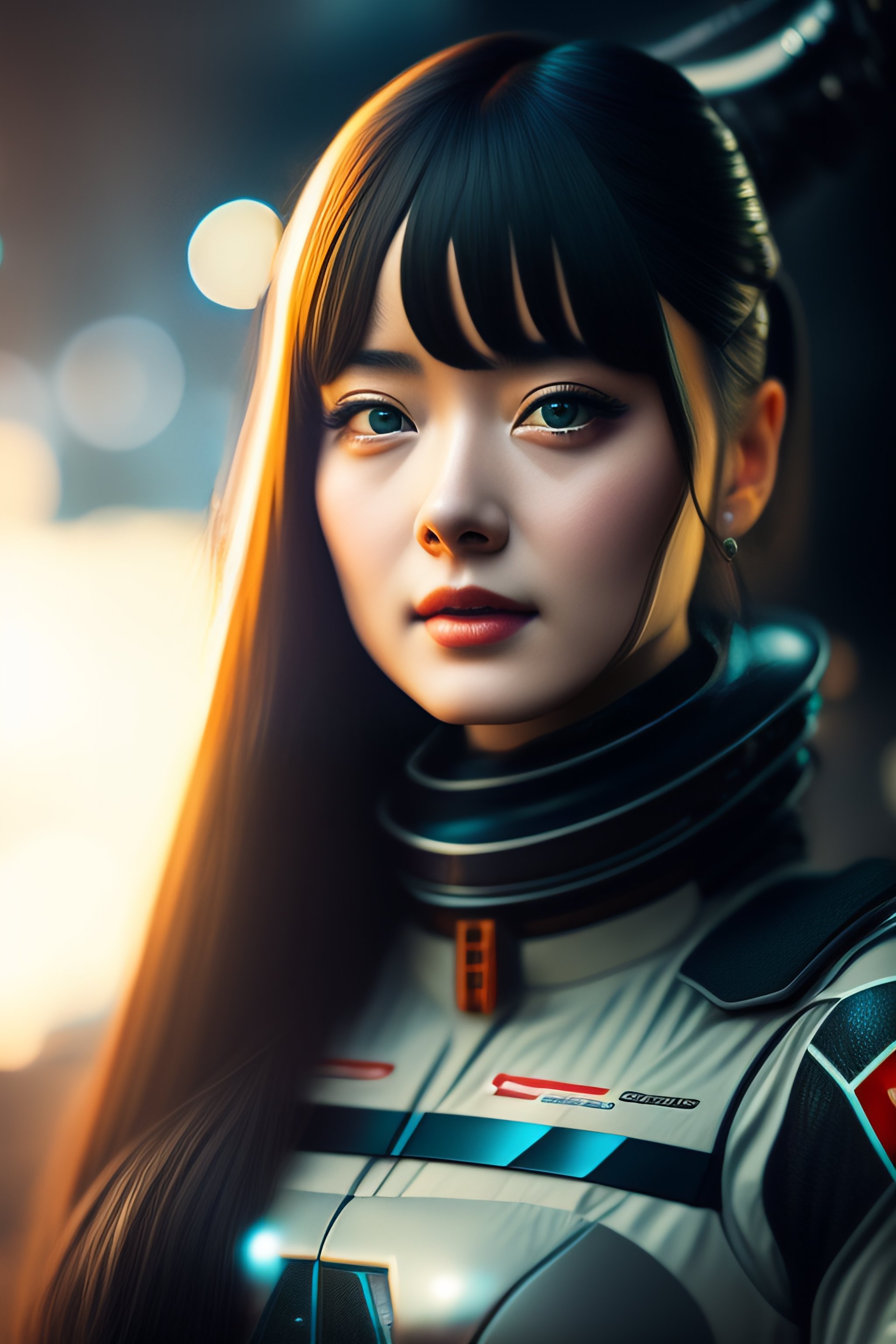 Lexica - Photoreal, cosplay, Cosplayer, cyber punk, Kanna Hashimoto ...