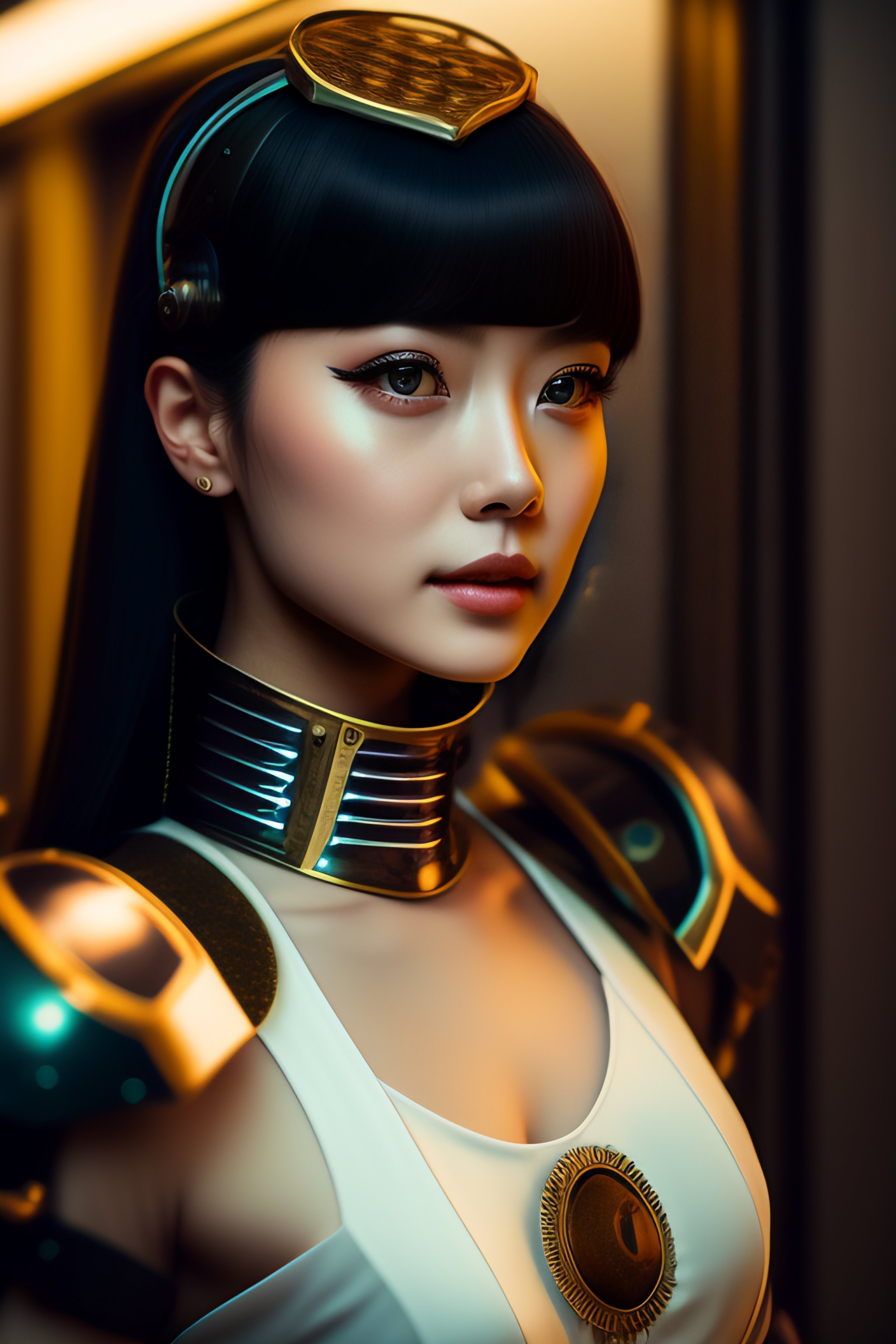 Lexica - Photoreal, cosplay, Cosplayer, cyber punk, Kanna Hashimoto ...