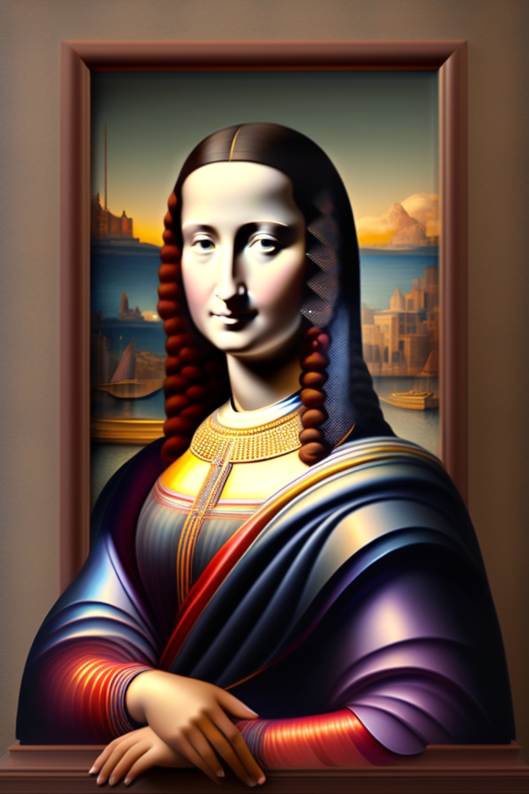 Lexica - The Mona Lisa in the style of Rembrandt Harmenszoon van Rijn ...