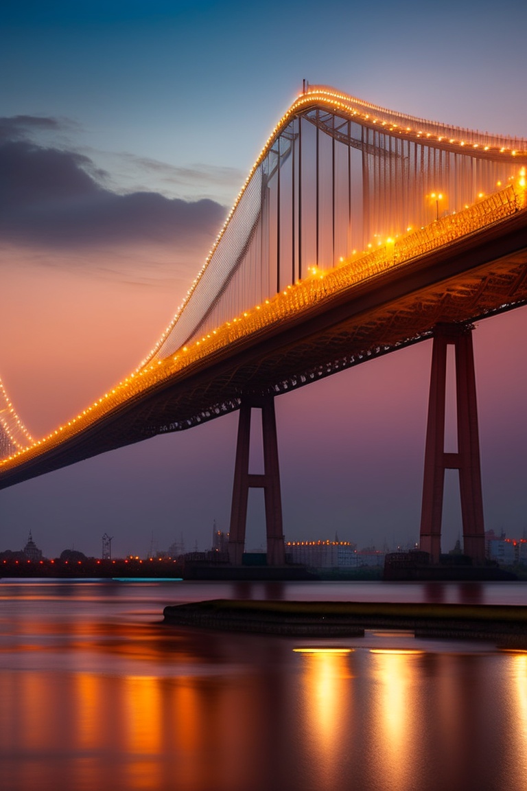 Lexica - An iconic landmark in Kolkata, make the Howrah Bridge,a huge ...