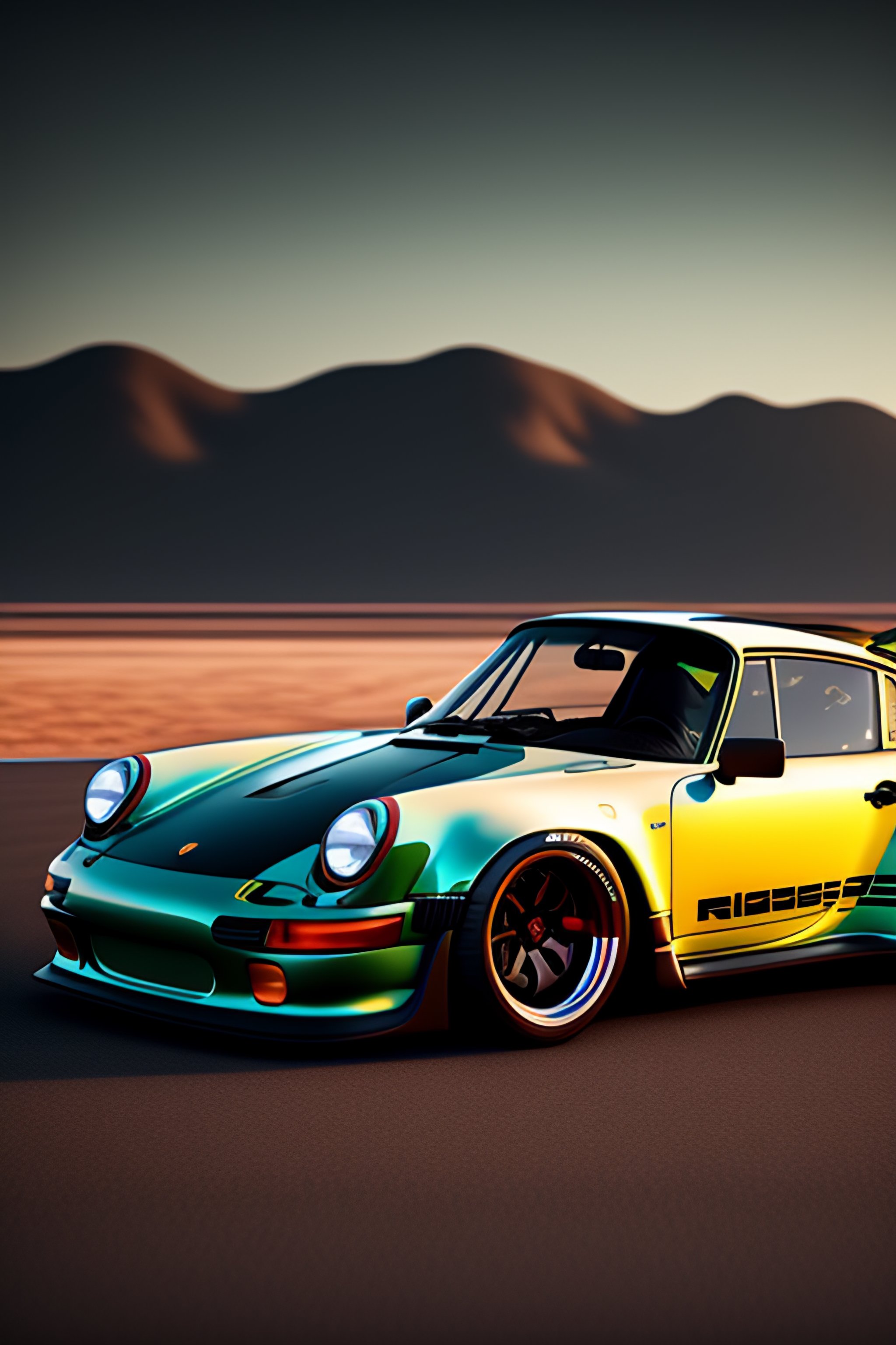 Lexica Rwb Porsche 911 Classic 8k Photorealistic Dynamic