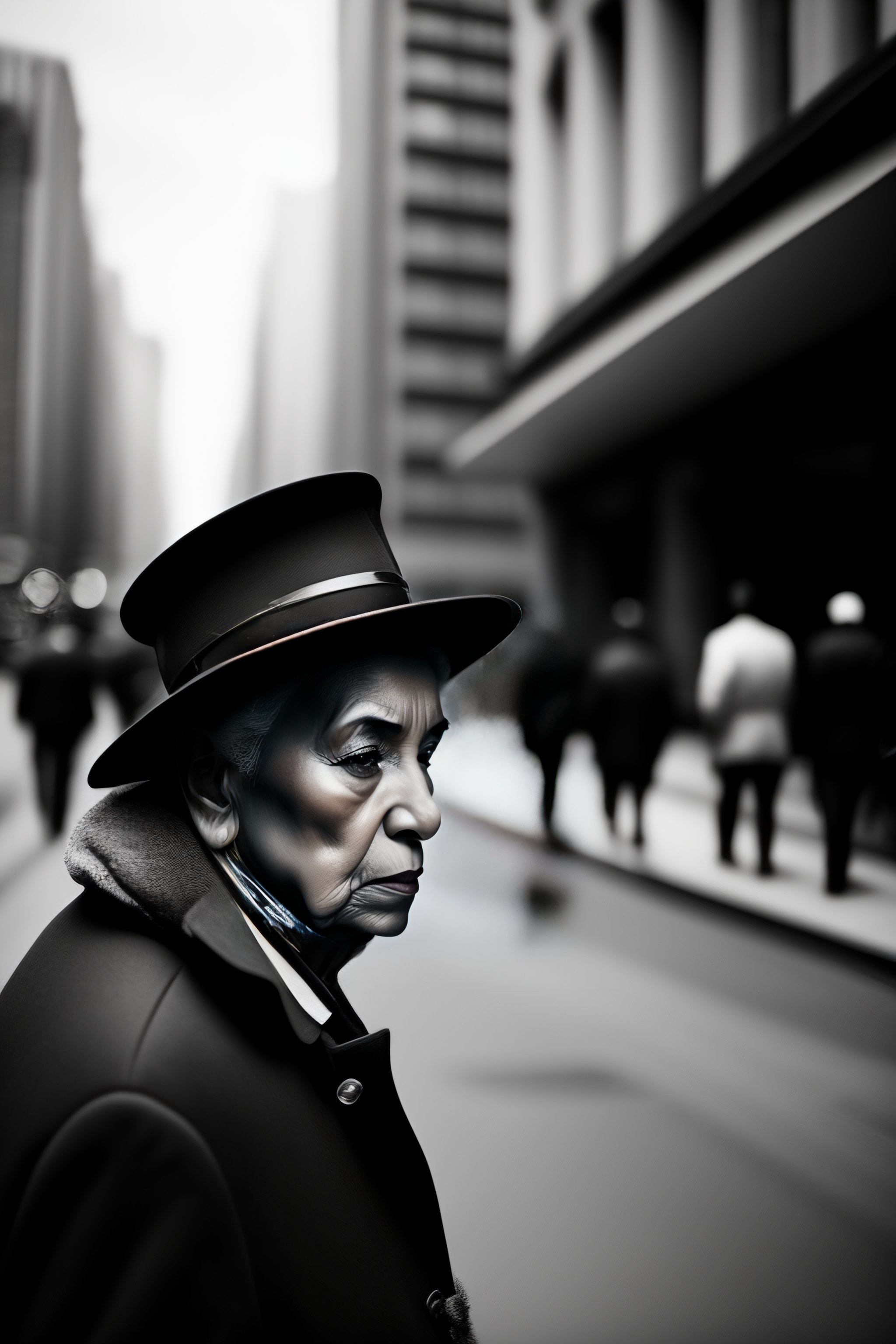 Lexica - William Klein street photography ,random humans, complex ...