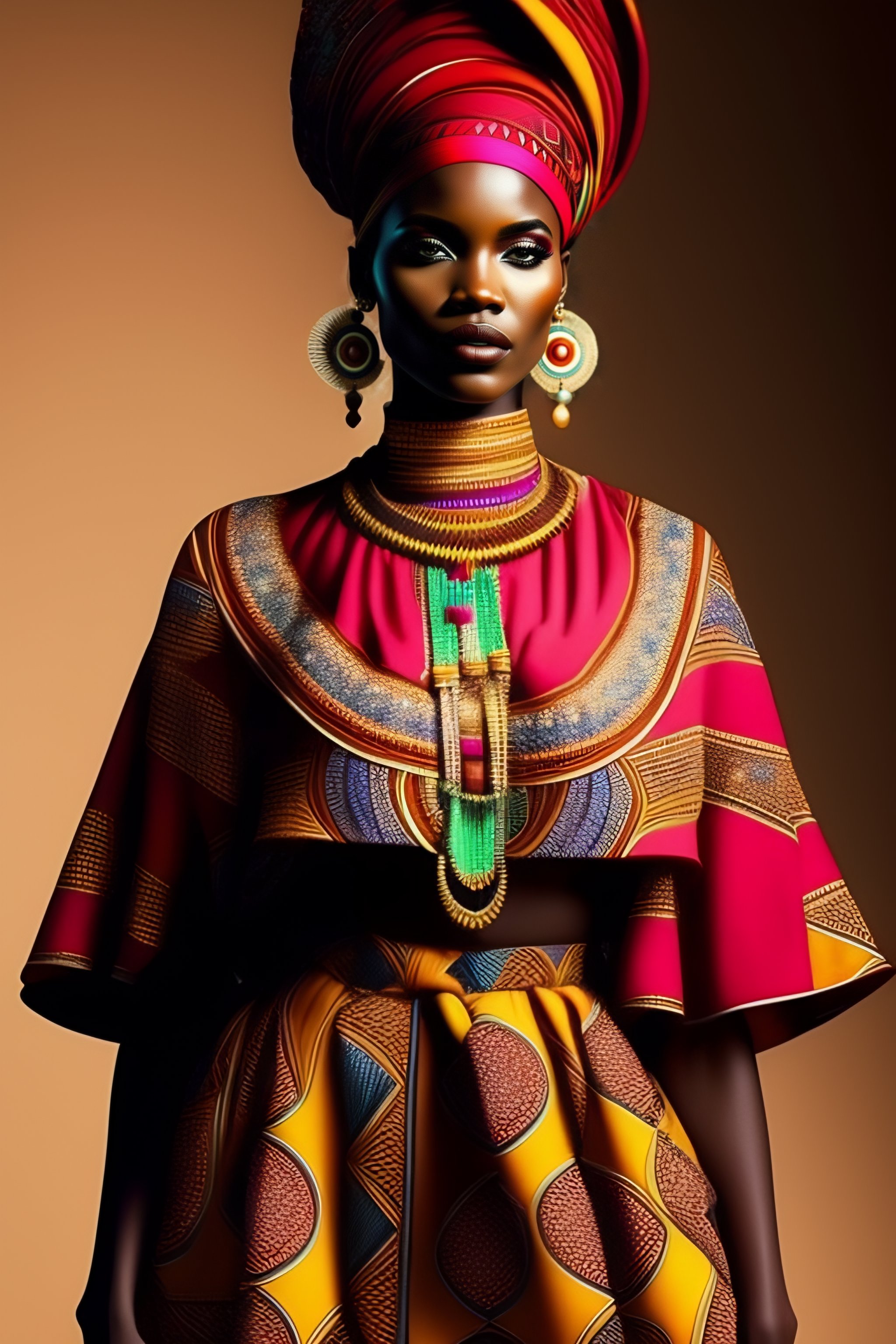 Lexica "Generate Beautiful Africa Wear" Wee learn from Mobile Make