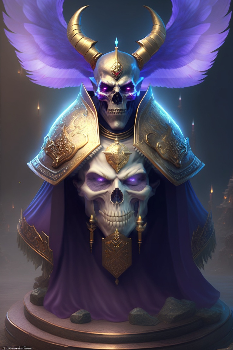 Lexica - A terrifyingly realistic lich with a fantastical, mythical ...