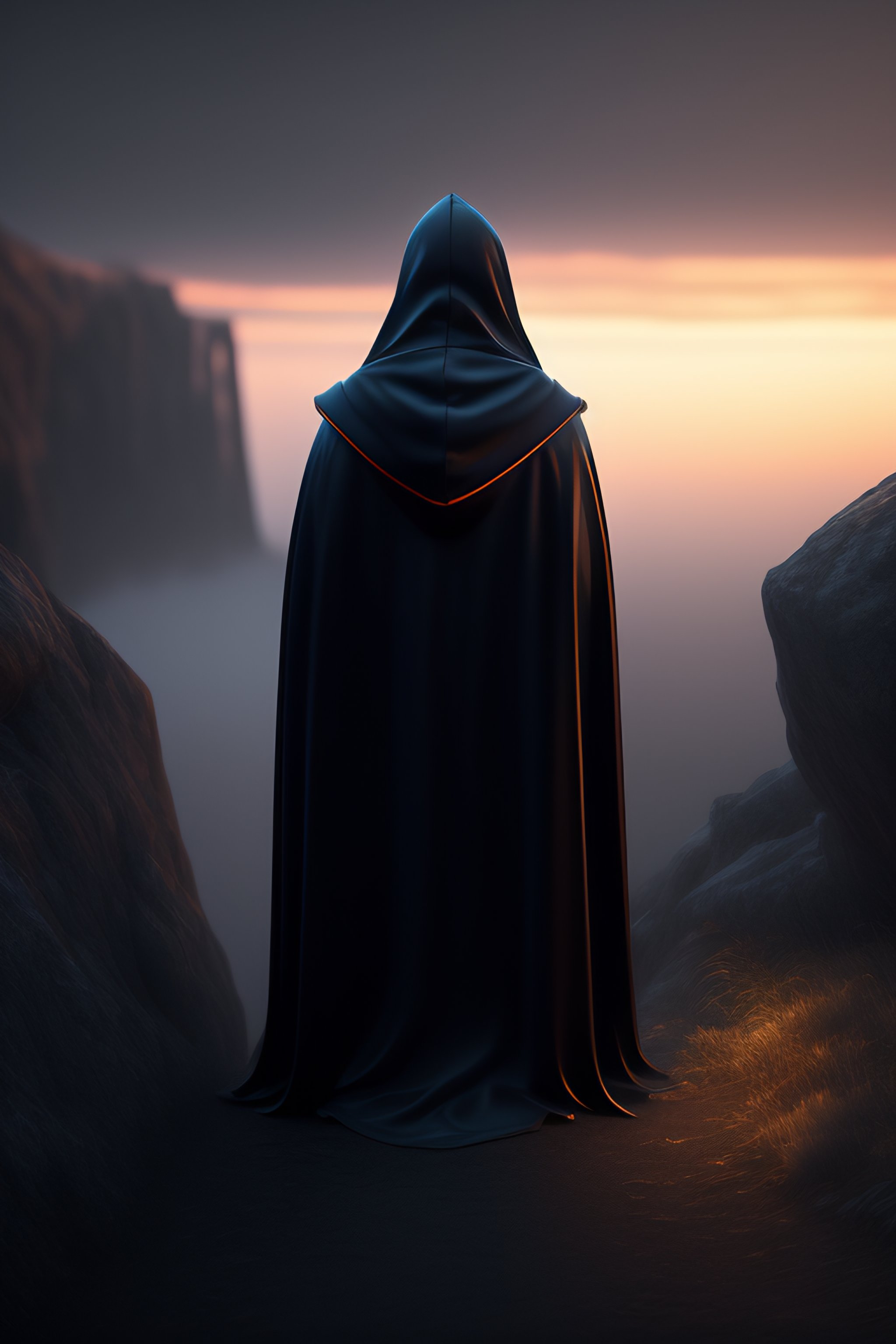 Lexica Pixel Art Hooded Figure Dark Creepy Ominous Hyper Realistic 4k 8k Unreal Engine 1502