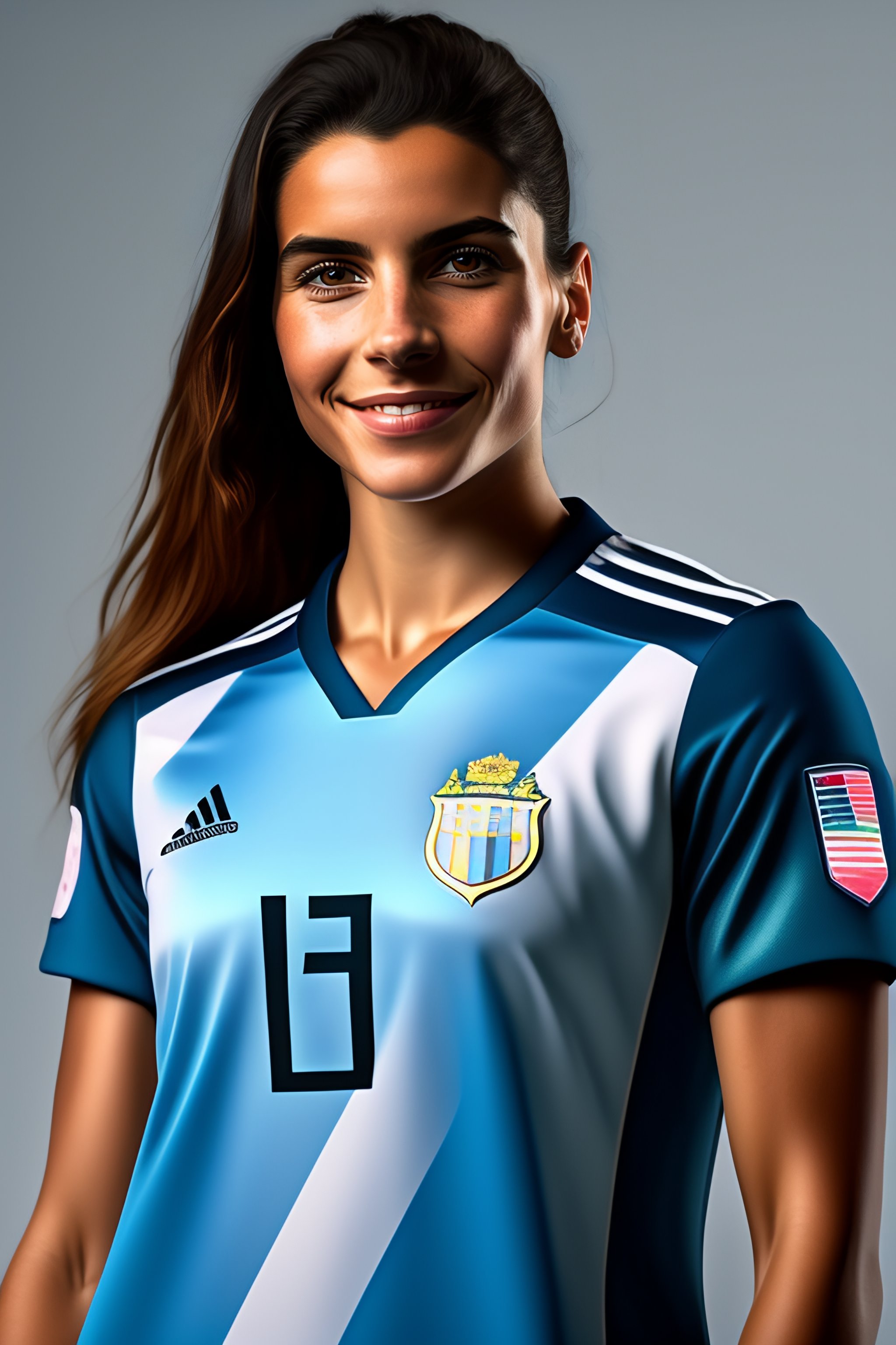 Argentina soccer cheap women's apparel