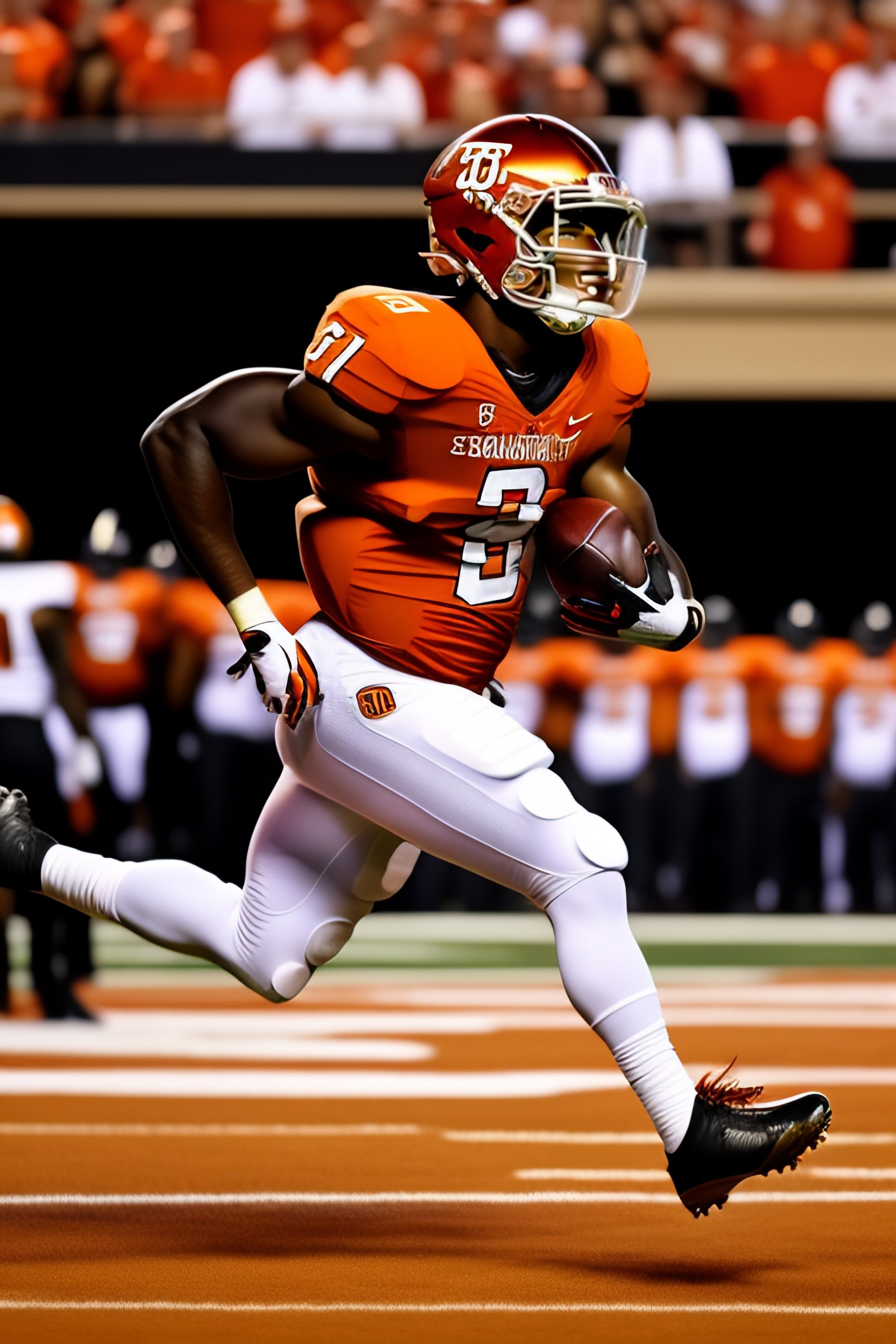 Lexica Oklahoma state university football touchdown winning