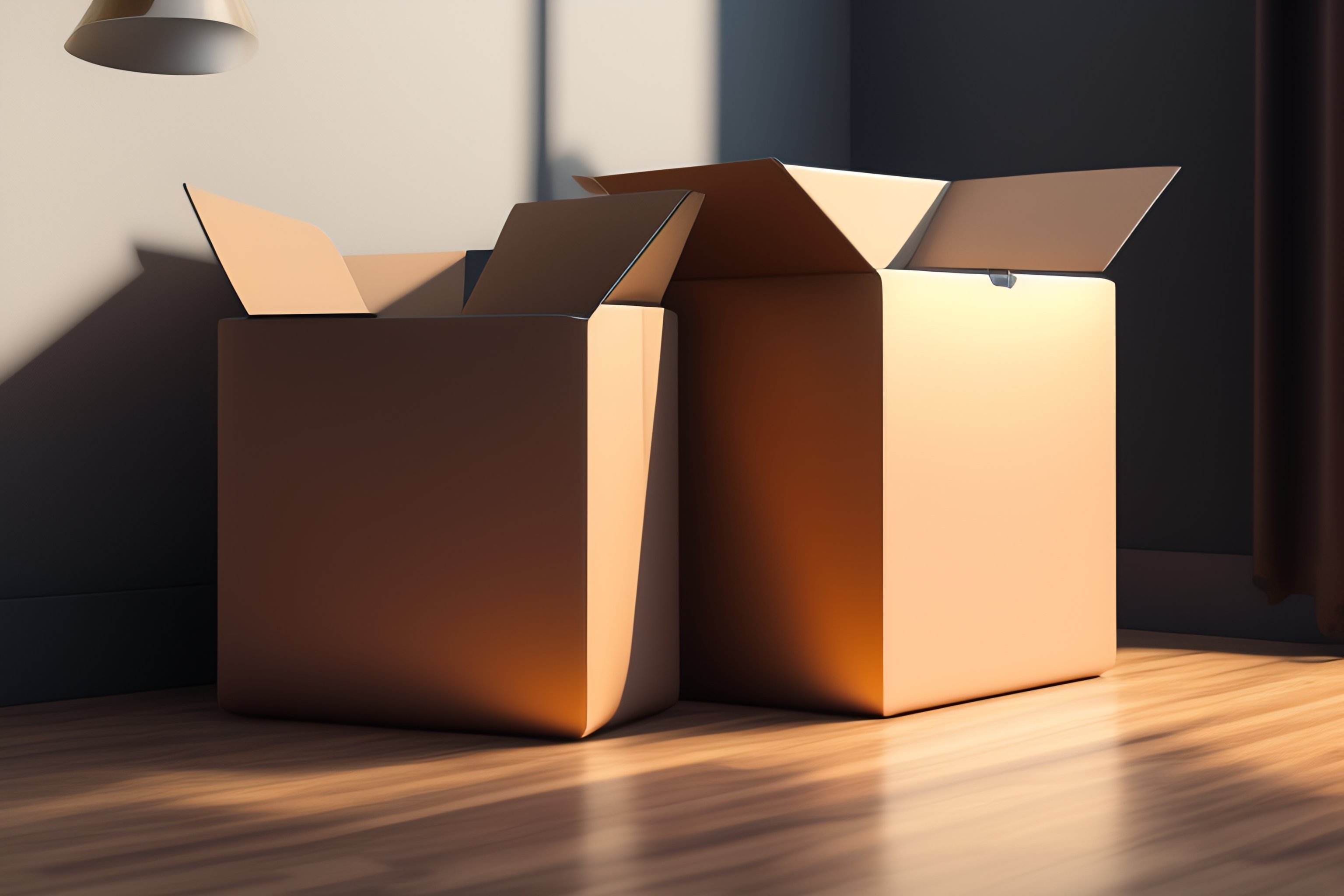 Lexica - Boxes in stock, perfect composition, hyperrealistic, super ...