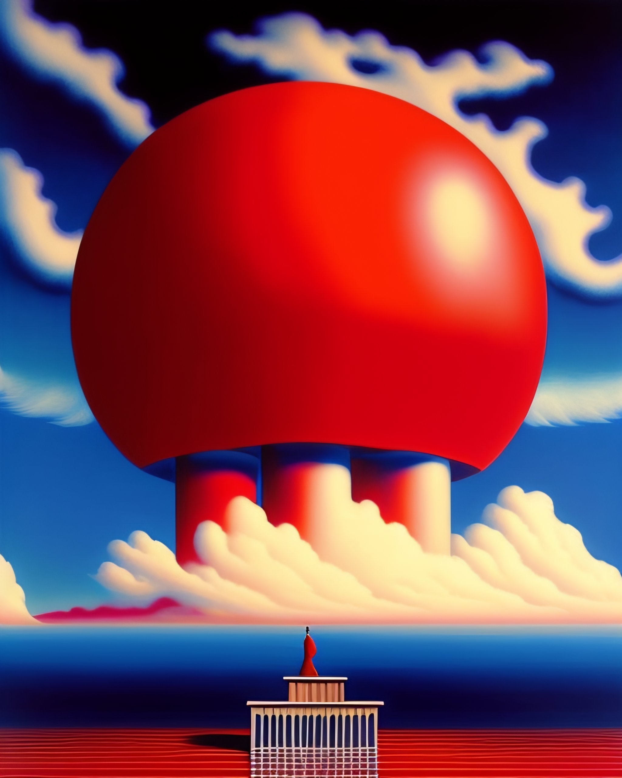 Rene Magritte The Red Model