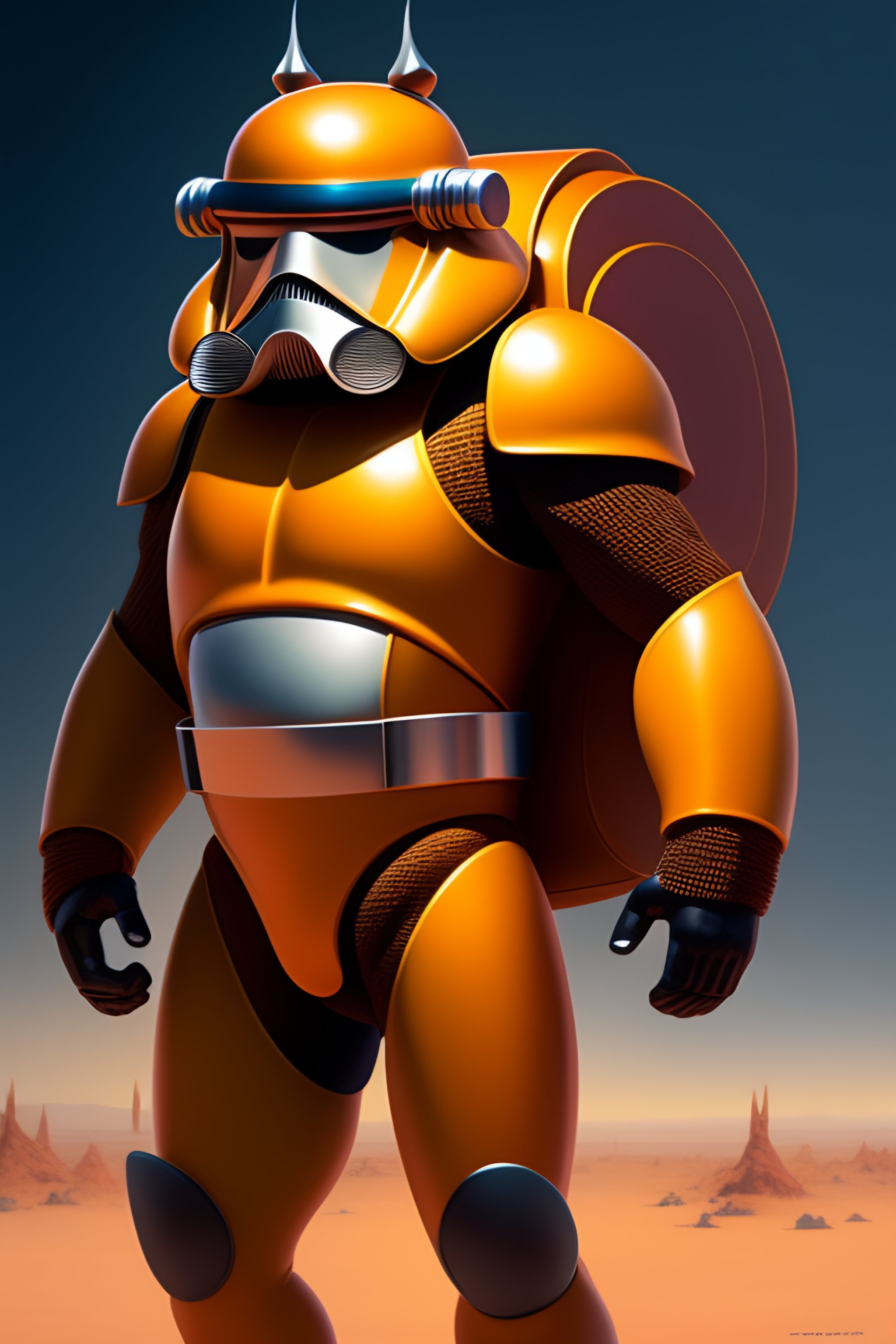 futuristic body armor concept art