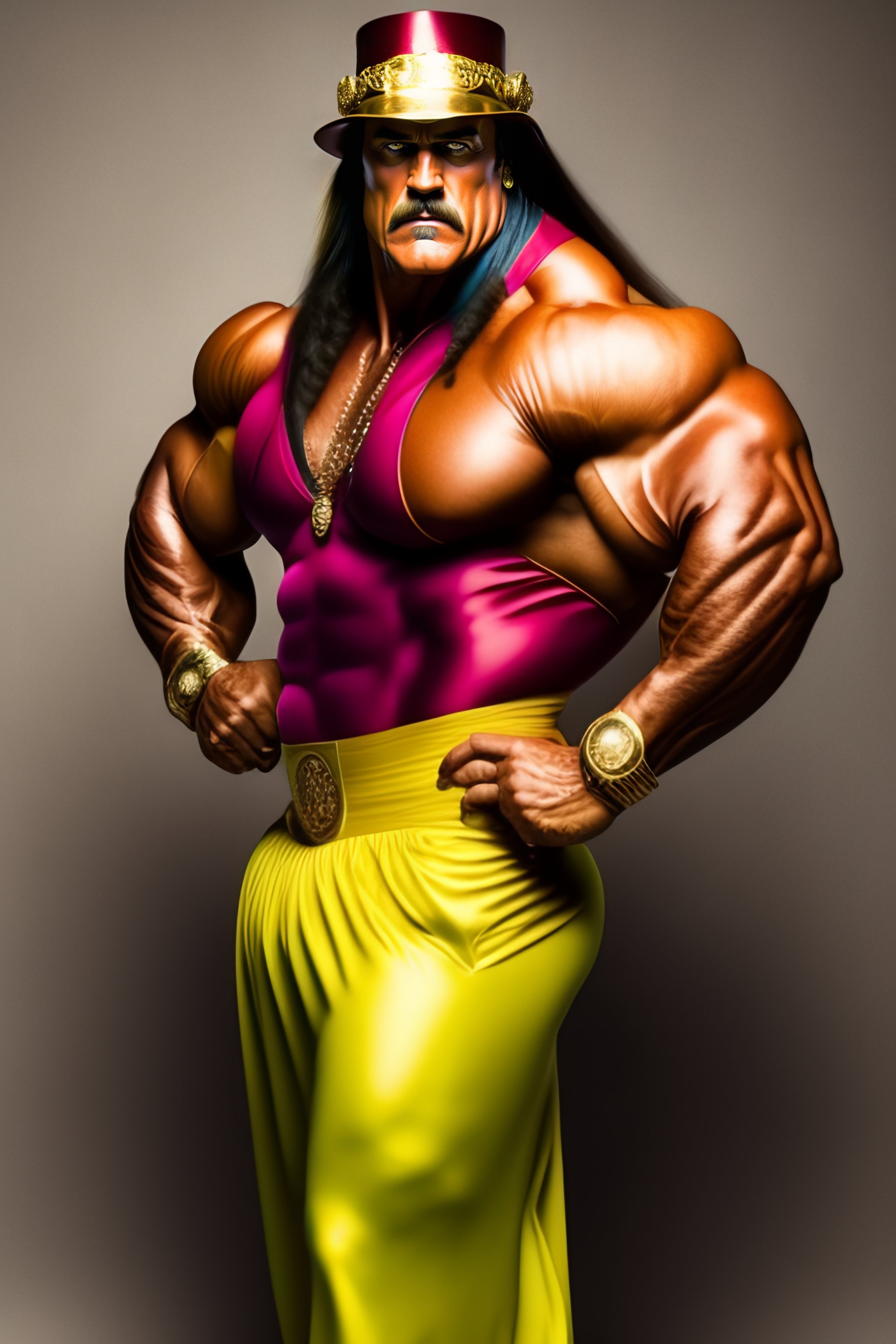 Lexica - Hulk Hogan in a dress