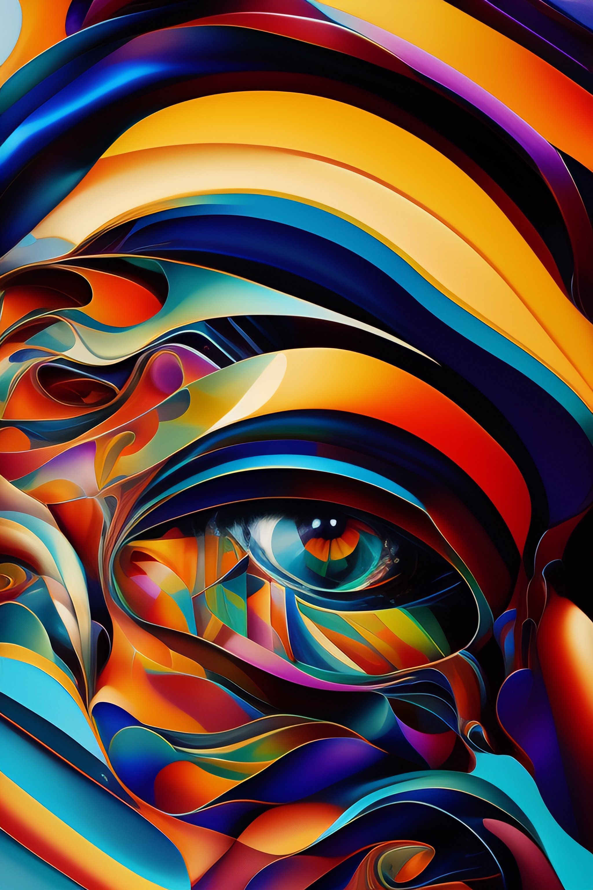 Lexica - Angels portrait close up Wlad Safronow asymmetric Kanō Eitoku ...