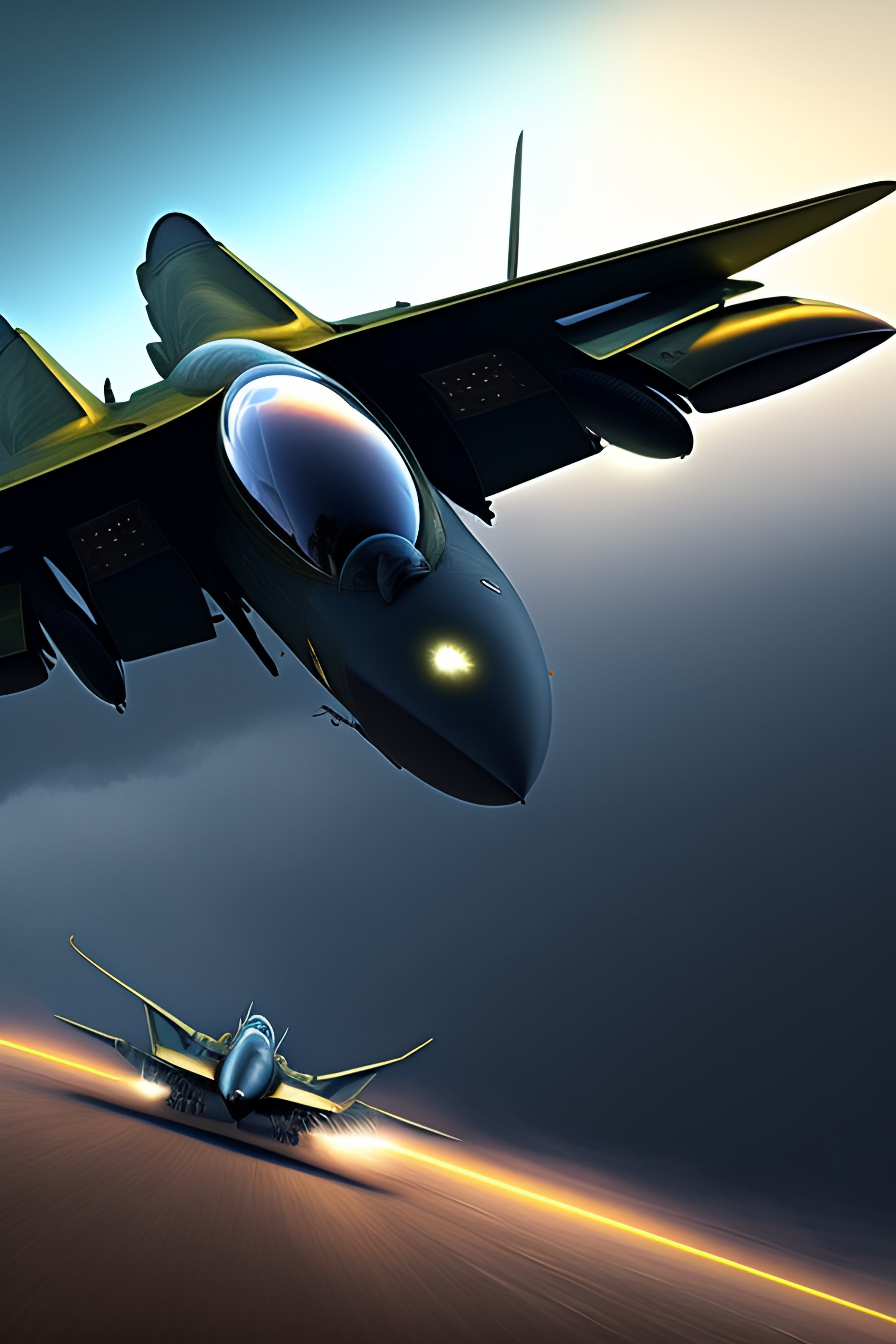 Lexica - Cat piloting modern fighter jet, realistic, helmat, joystick