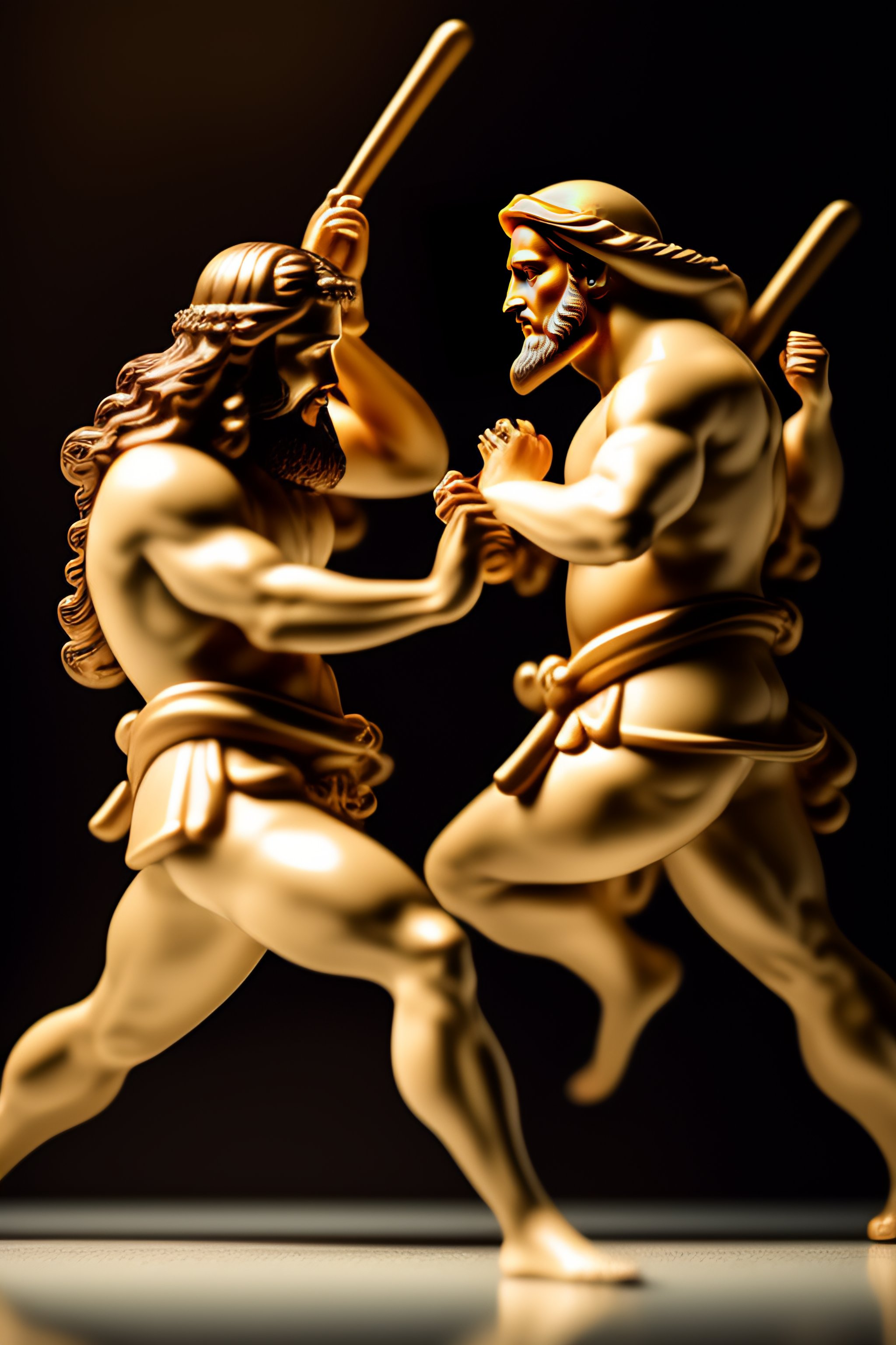Lexica - Photo of Plastic artists of the Renaissance fightin karate ...
