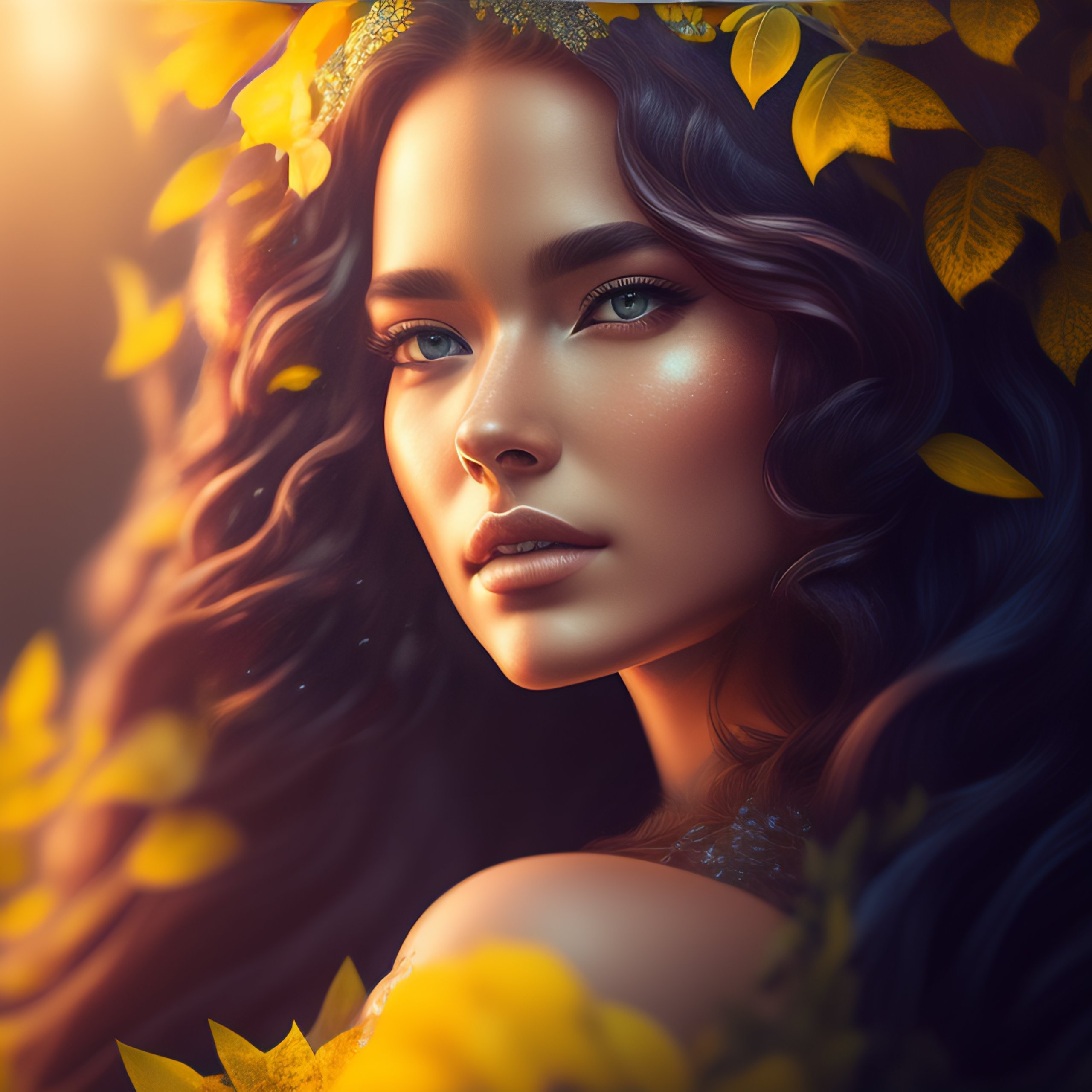 Lexica - Tree by charlie bowater and titian and artgerm, portrait ...