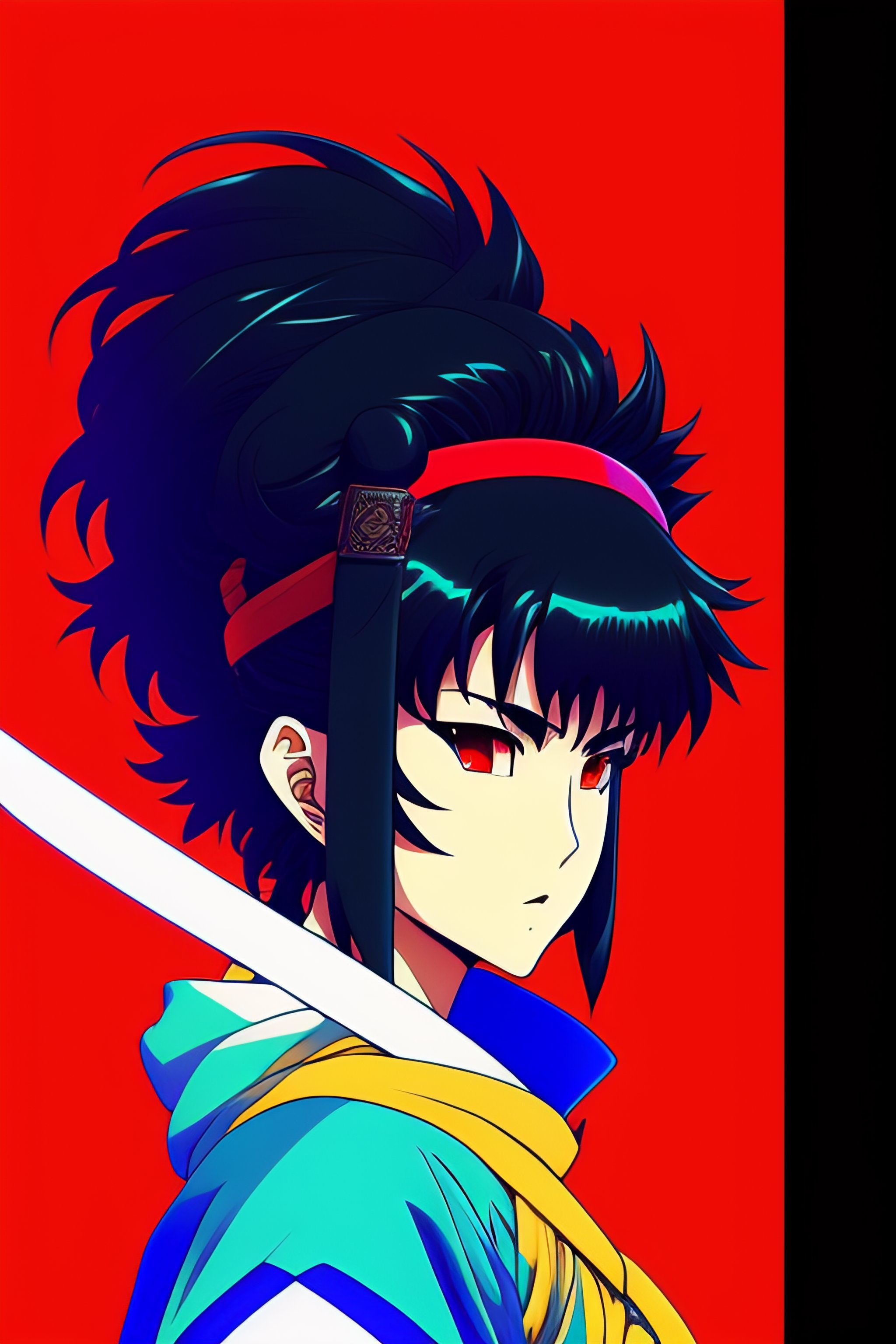 lexica-90-s-anime-style-samurai-made-from-modular-synthesizers-in