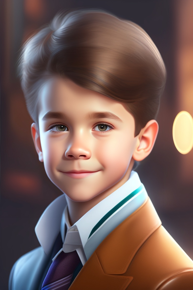 Lexica Handsome boy, smart boy, realistic