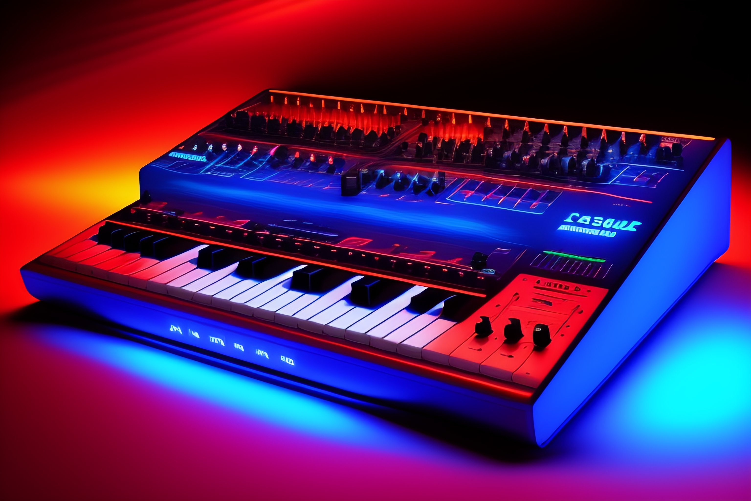 lexica-music-desk-synthesizer-red-blue-dj-apocalypse