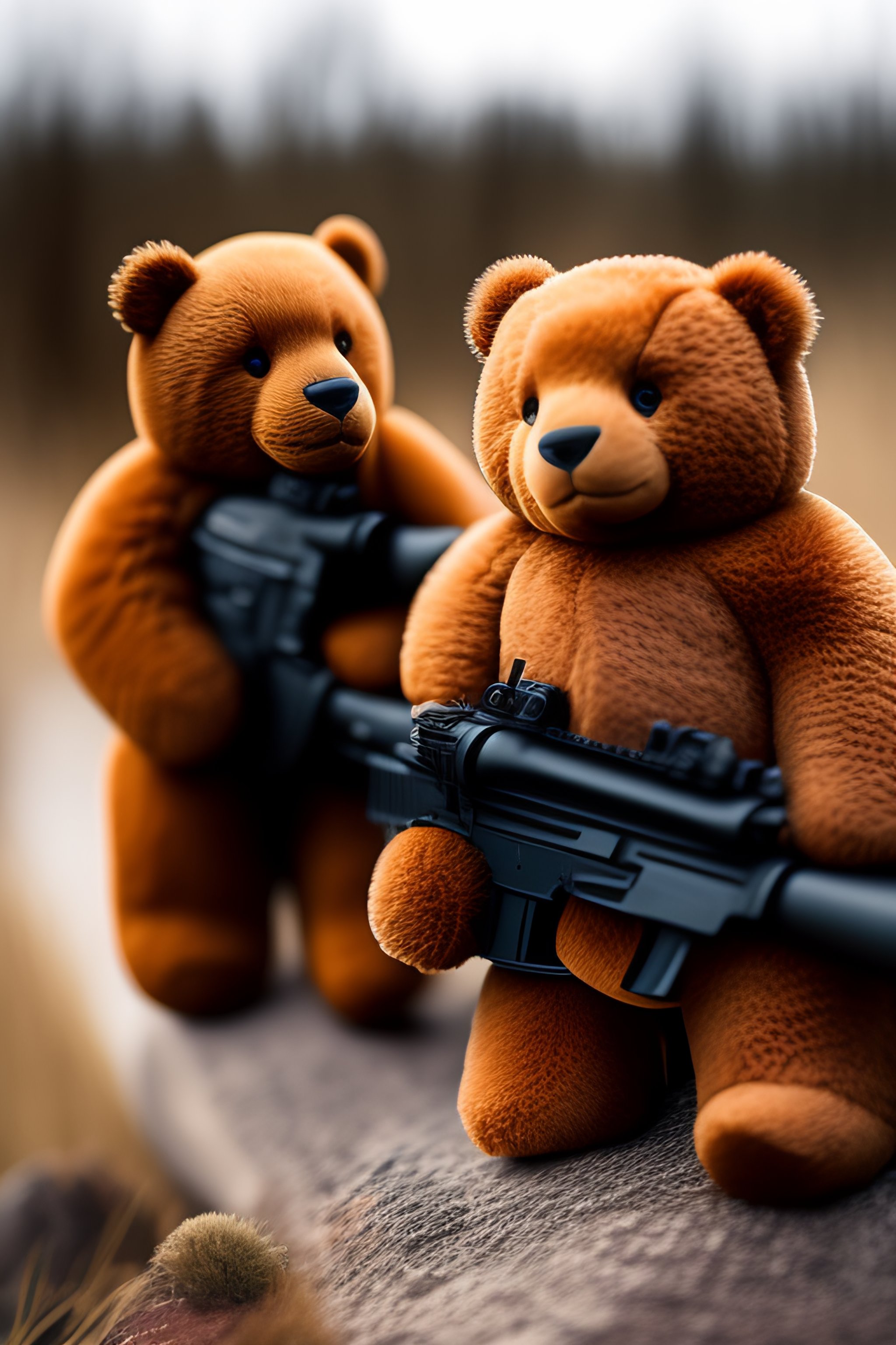 Lexica Teddy Bears Buying Assault Riffles