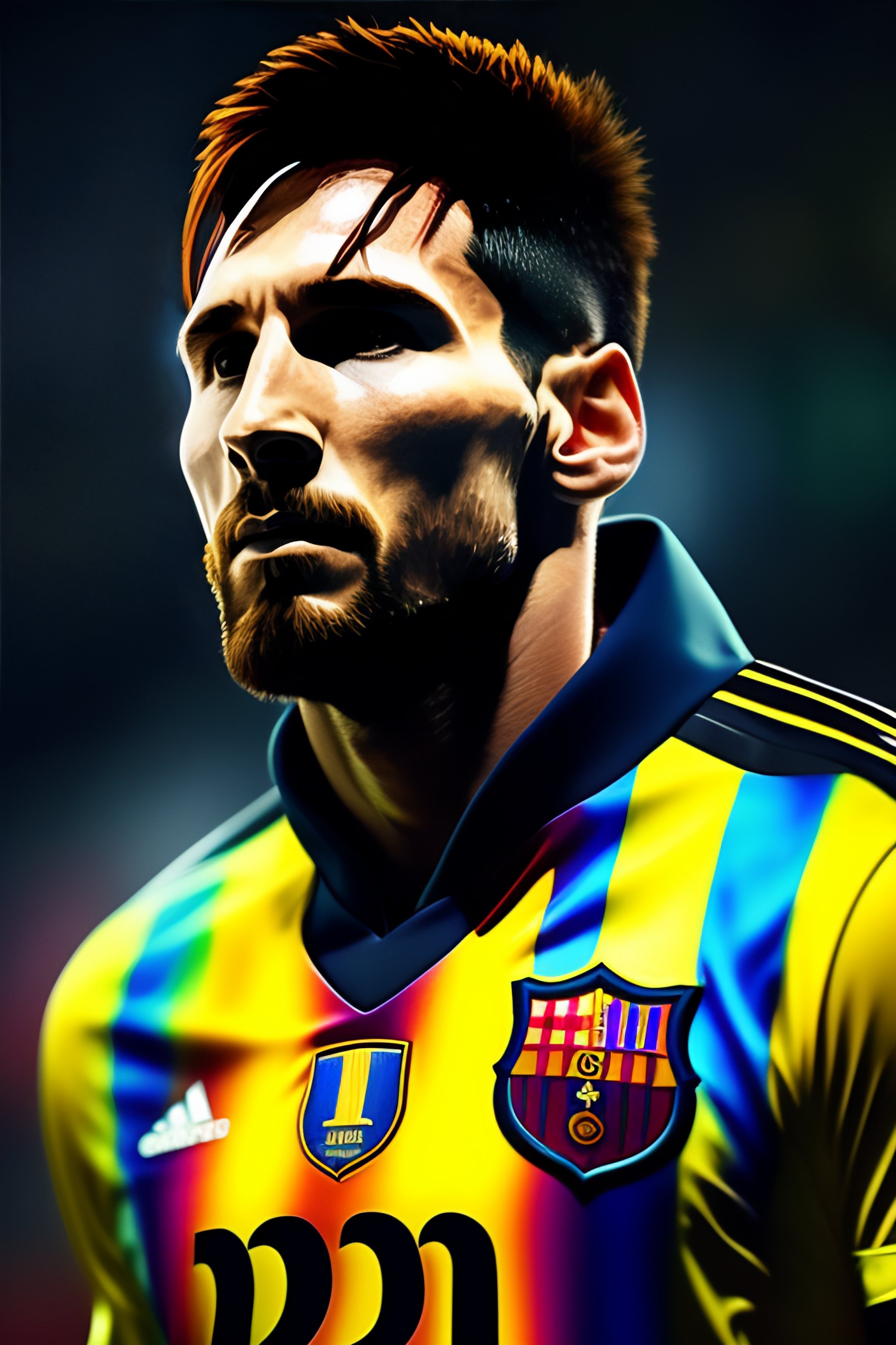 HD messi black jersey wallpapers