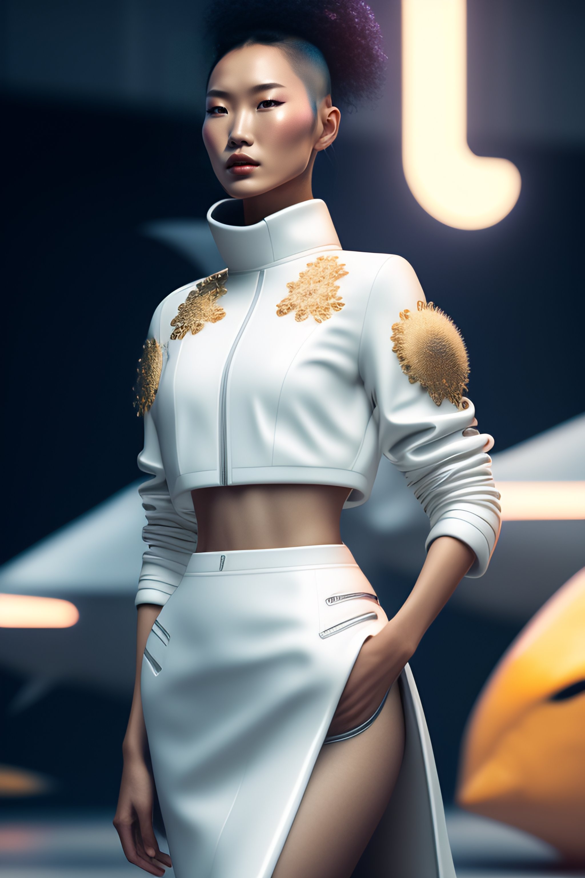 Lexica - futuristic clothing