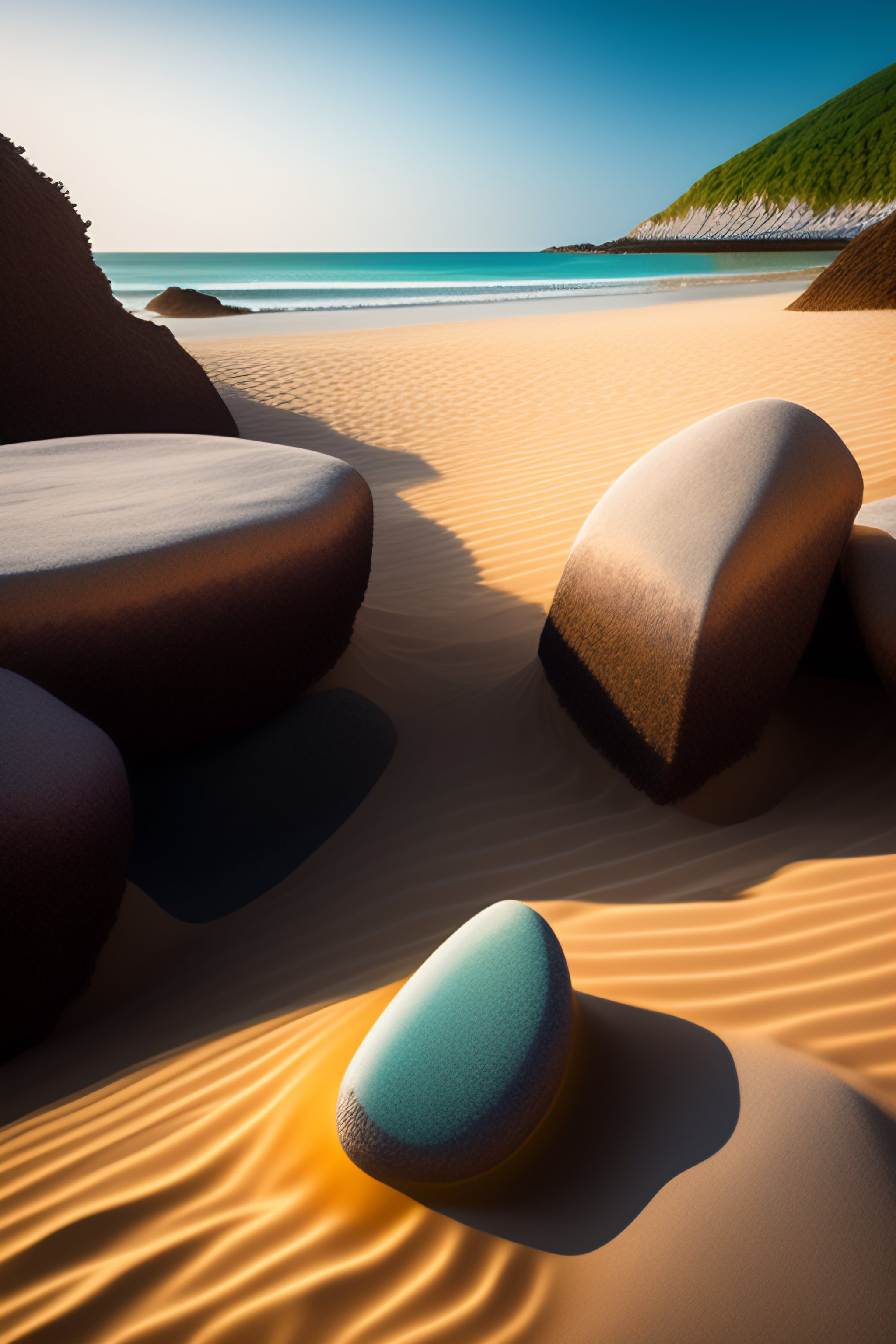 Lexica - Docteur healing rocks on the beach