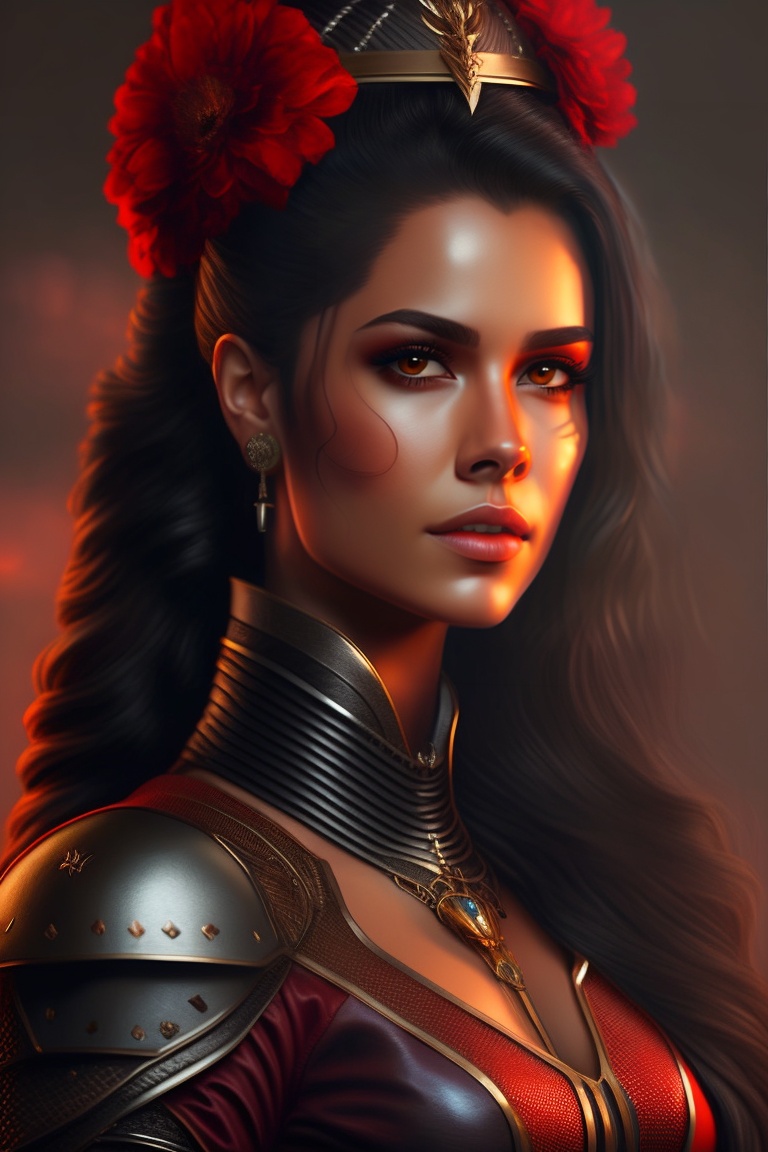 Lexica As the Red Queen in "The 100" series, Octavia Blake has black