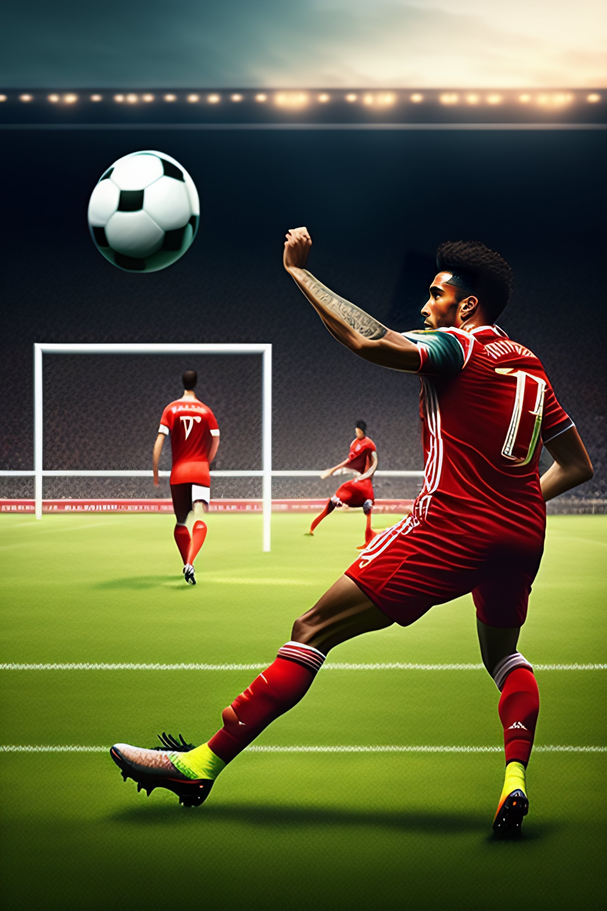 Lexica Head goal soccer match