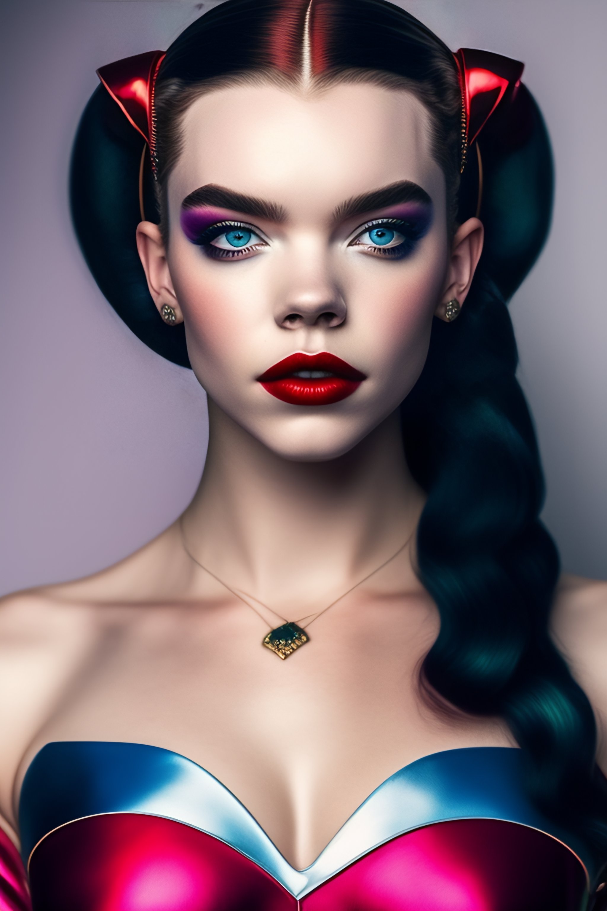 This Look At Anya Taylor-Joy As Harley Quinn Is Stunning