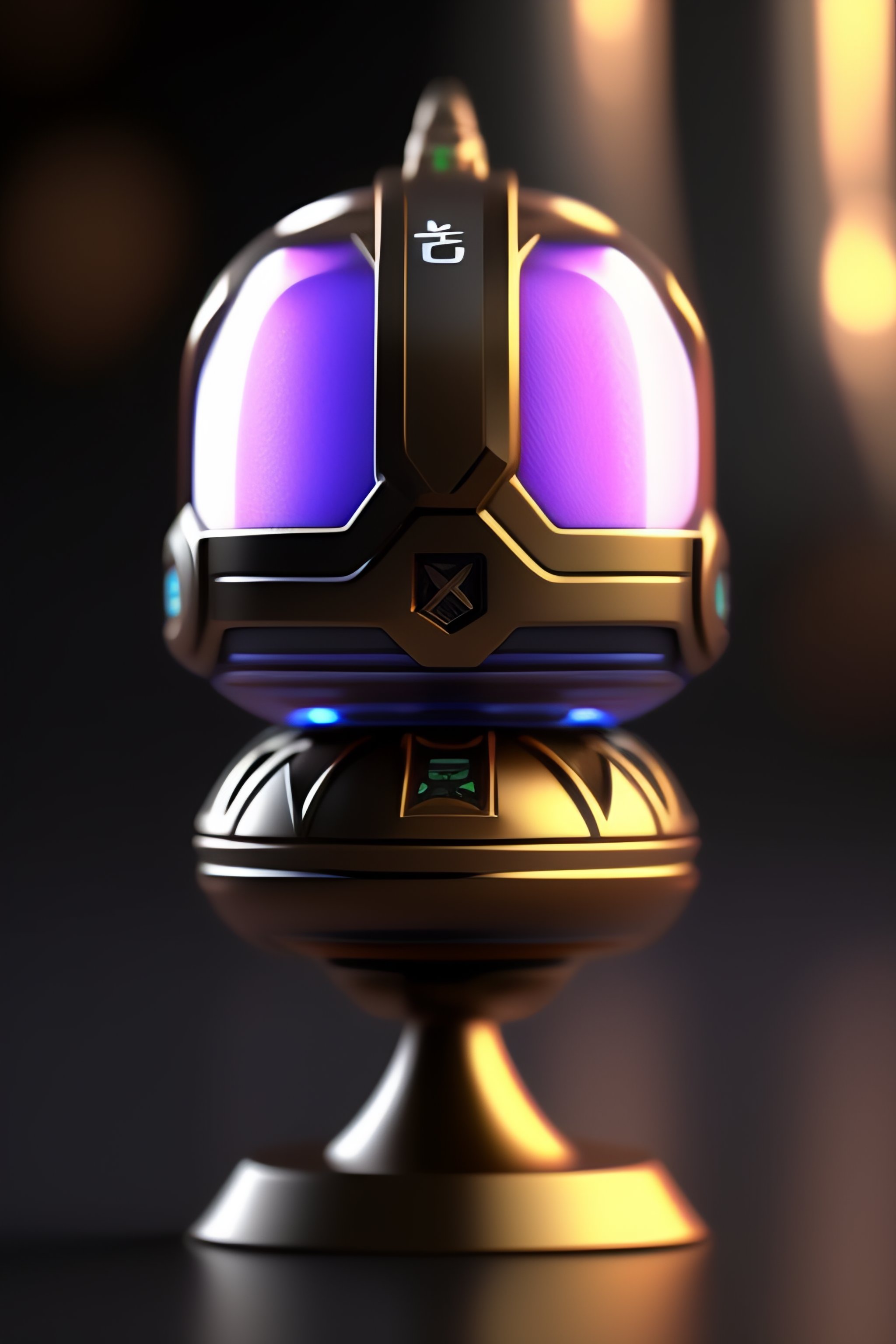 Lexica - Halo wizard rock singing microphone funko realistic 3d render ...