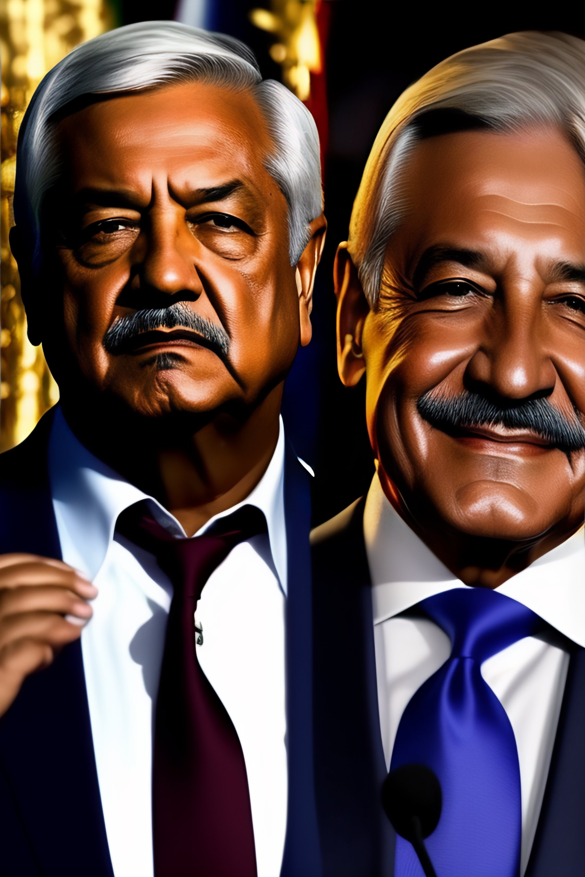 Lexica - Mexican president andres Manuel Lopez obrador, recreating ...