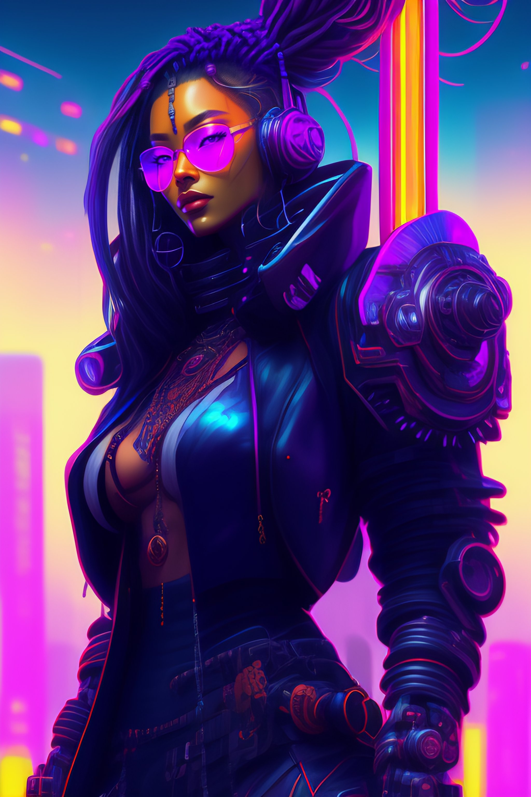 Lexica - A whirlwind of souls rushing inside the metaverse, half body ...