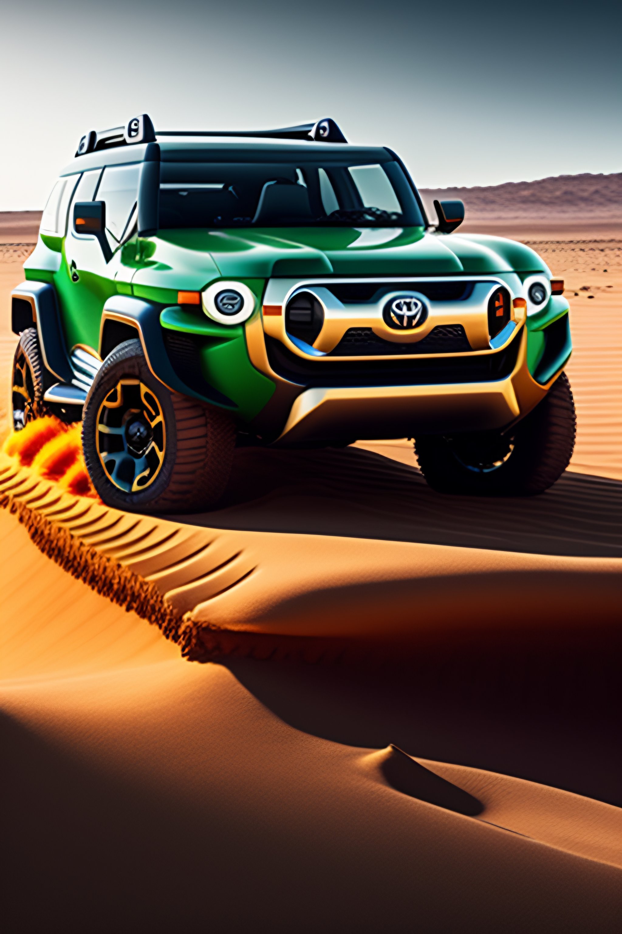 Lexica Realistic concept for 2024 toyota fj cruiser