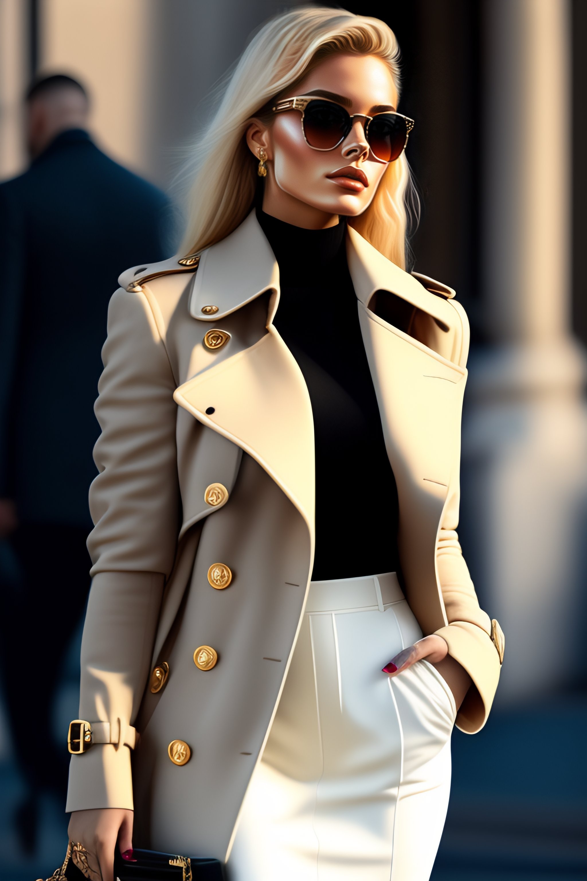 Louis Vuitton trench coat for women